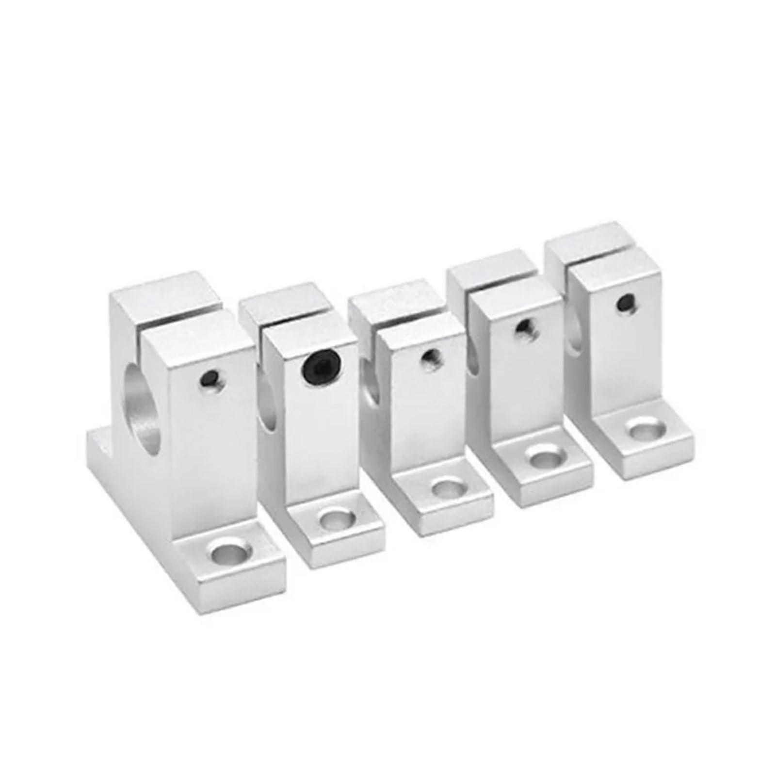 1 Piece Linear Optical Axis SK Support Bracket Frame Made of Aluminum Alloy Polished Rod Handle SK 8mm to 60mm (SK16mm)