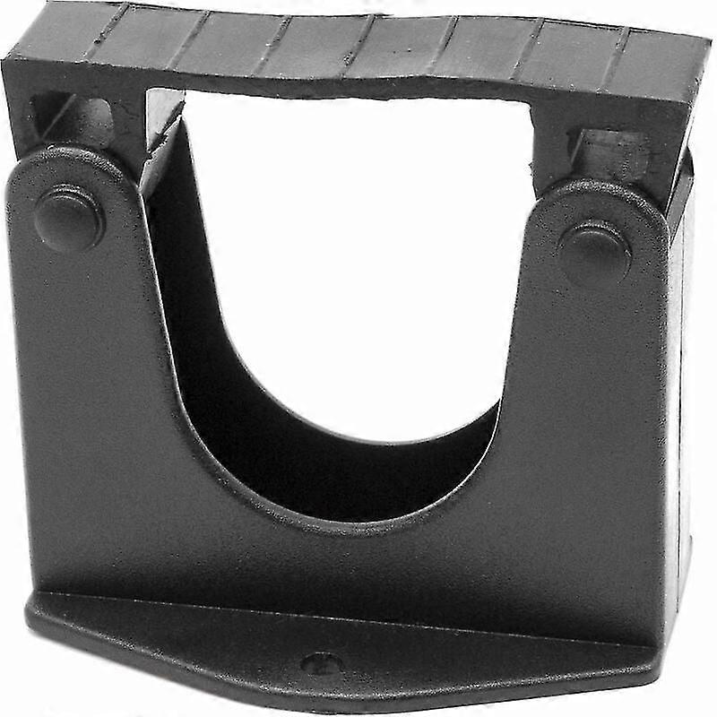 حامل خرطوم مكنسة كهربائية عالمية مثبتة على الحائط لمكنسة كهربائية تلسكوبية 16-30 مم - تثبيت ، أسود