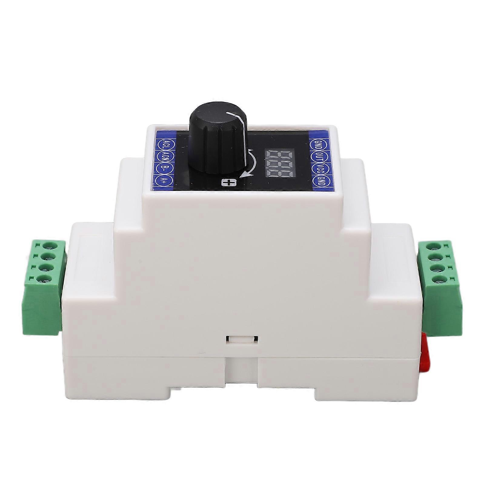 Current Signal Generator Digital Display 4‑20mA DC 24V Analog Simulator Rail Installation