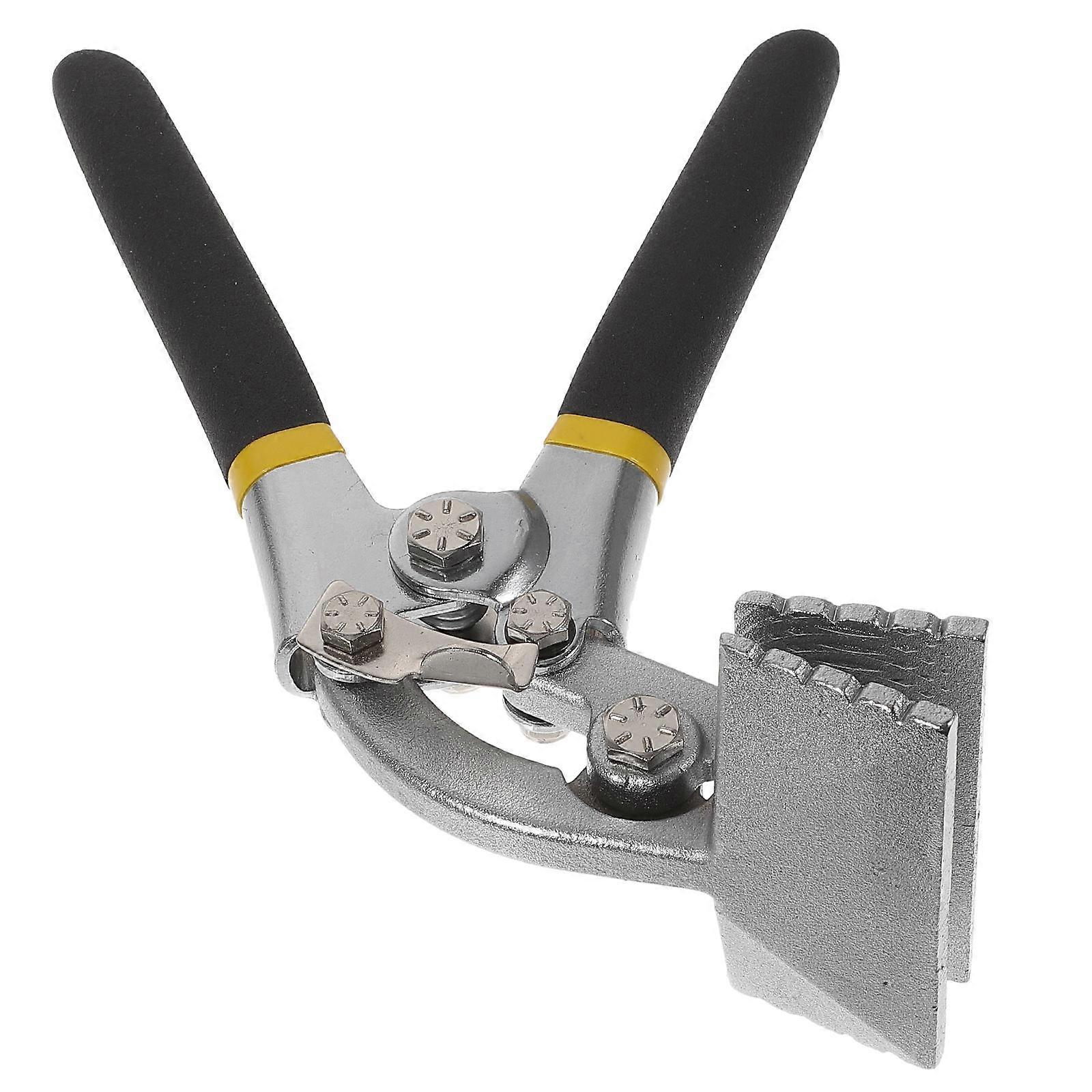 Metal Bender Bill Pliers Tool Flat Bar Bender 3 Inch Seaming Pliers