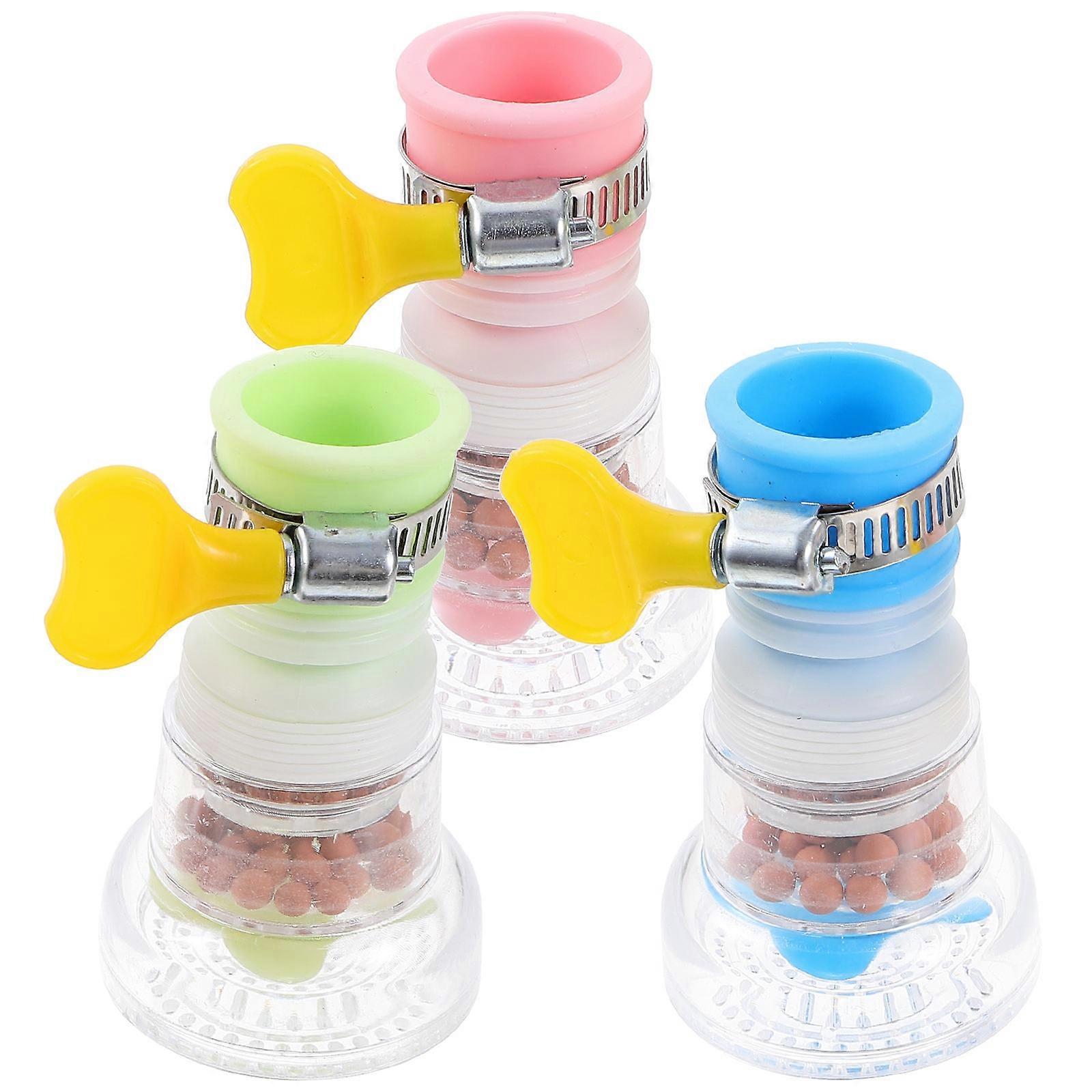 3pcs Rotatable Faucet Water Purifier Filter for Kitchen Sink – Easy Installation & Cleaning, Reduces Hard Water & Fluoride