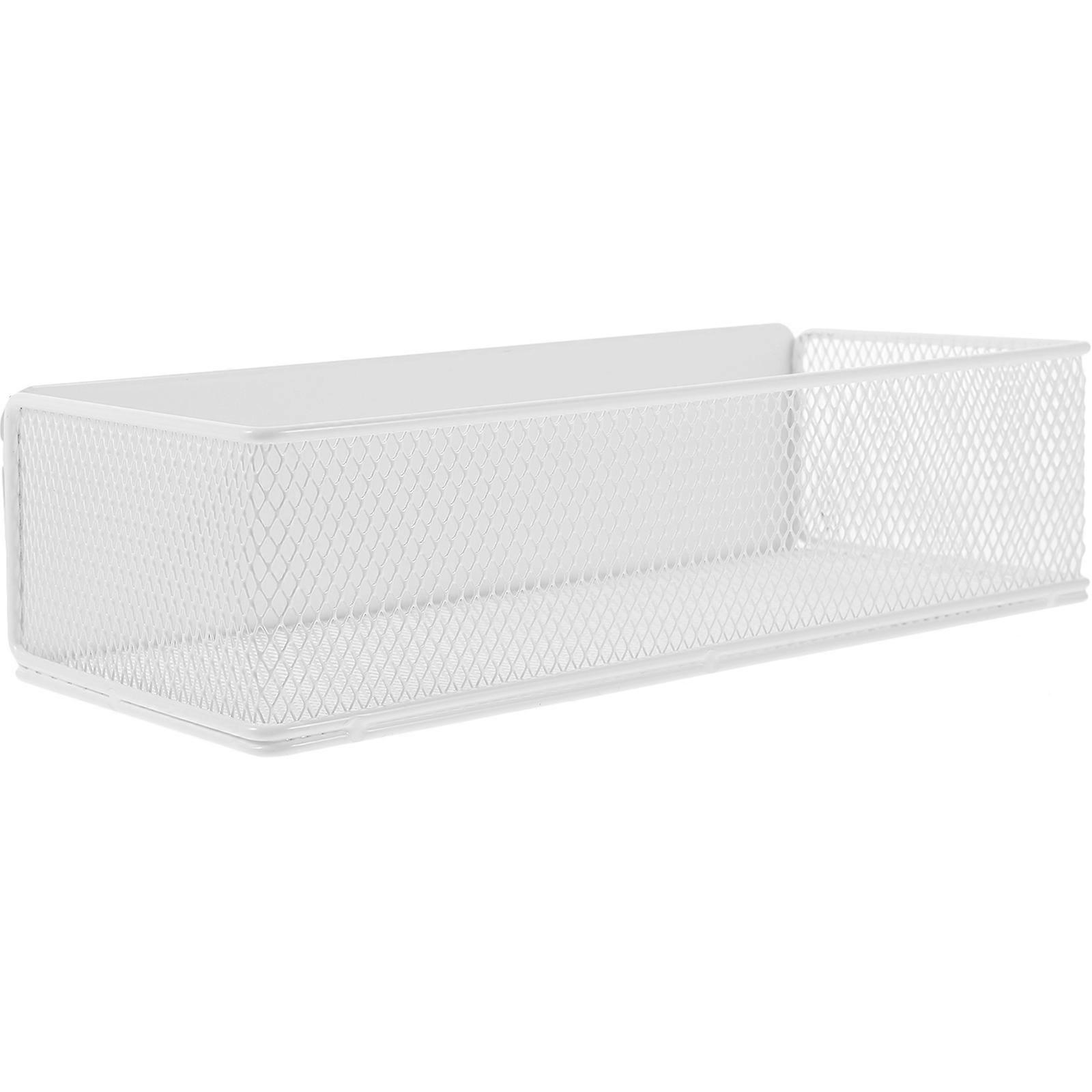 Heavy Duty Magnetic Storage Basket for Kitchen Refrigerator – Spacious Organizer for Spices, Juices & Snacks, Easy Installation