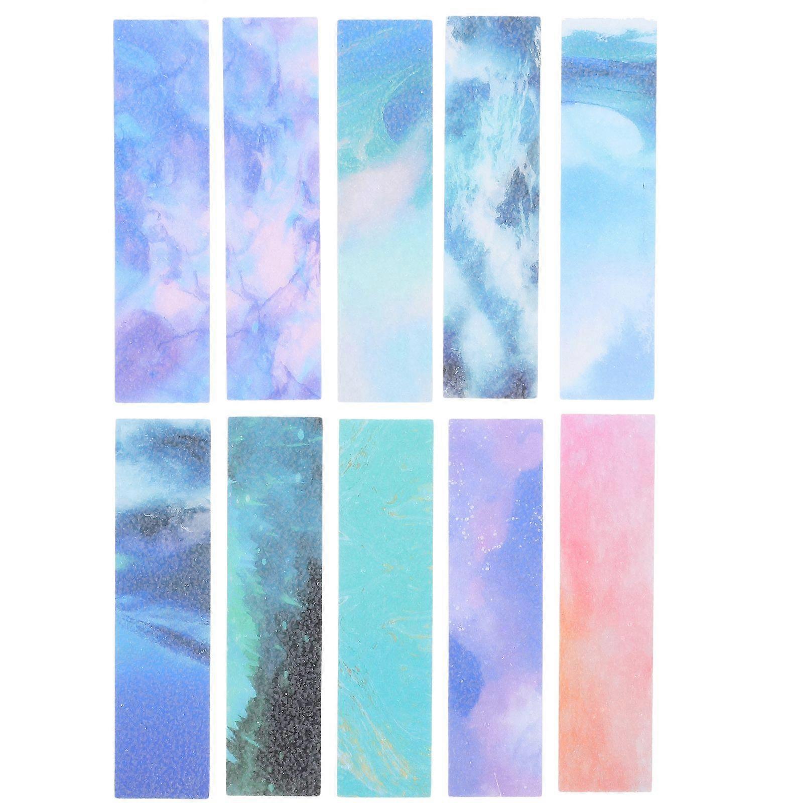 10 قطع مكافحة الإجهاد ورقة قطاع لاصق ملصق DIY لاصق ملصقات DIY صائق