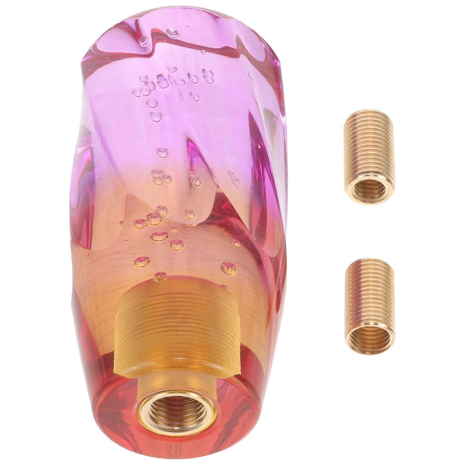 Car Shifter Knob Replacement Part Scientific Structure Purple 3.9×2×2in Quick Installation 1Pack