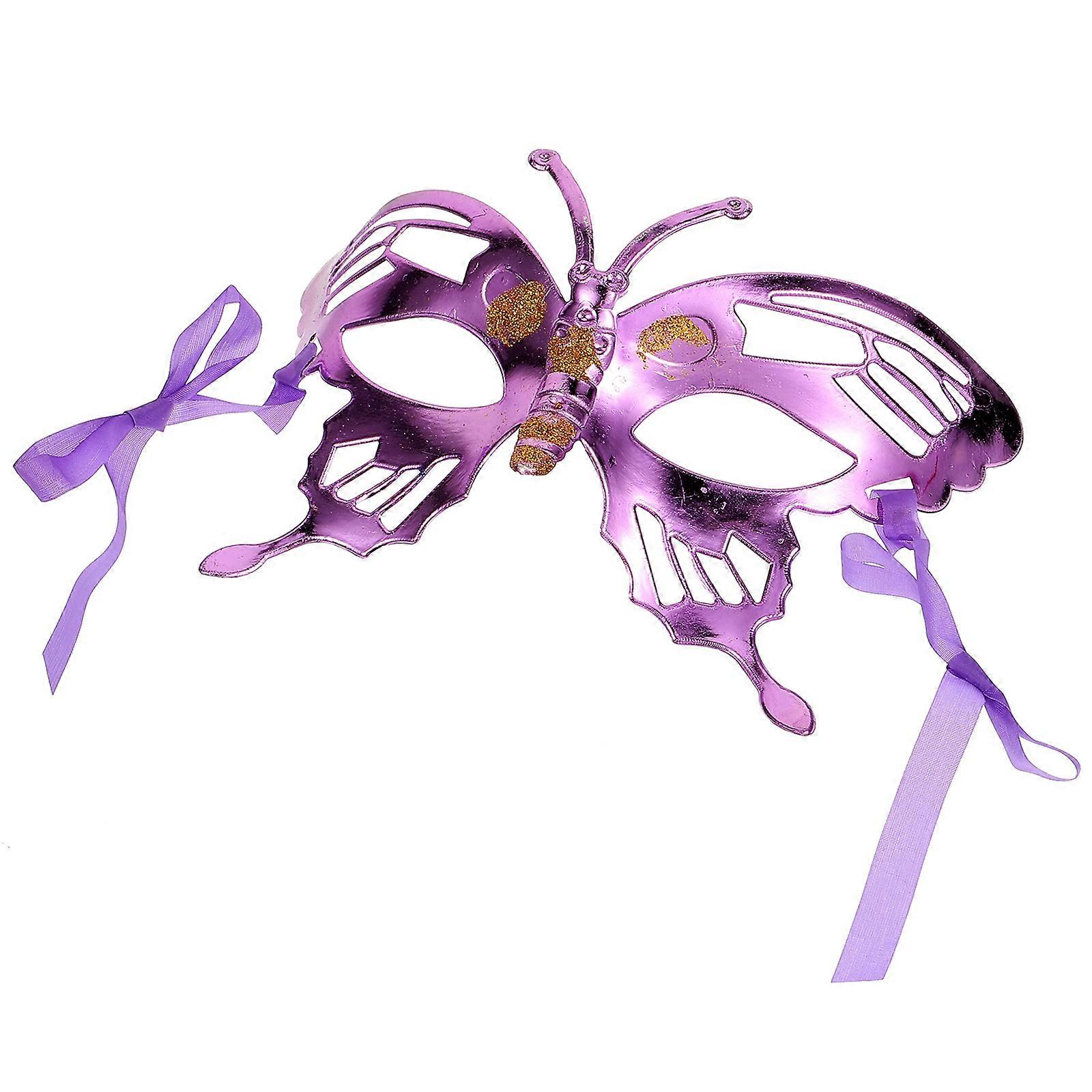 Party Accessory Butterfly Mask For Women Halloween Parties Unique Appearance 1Set