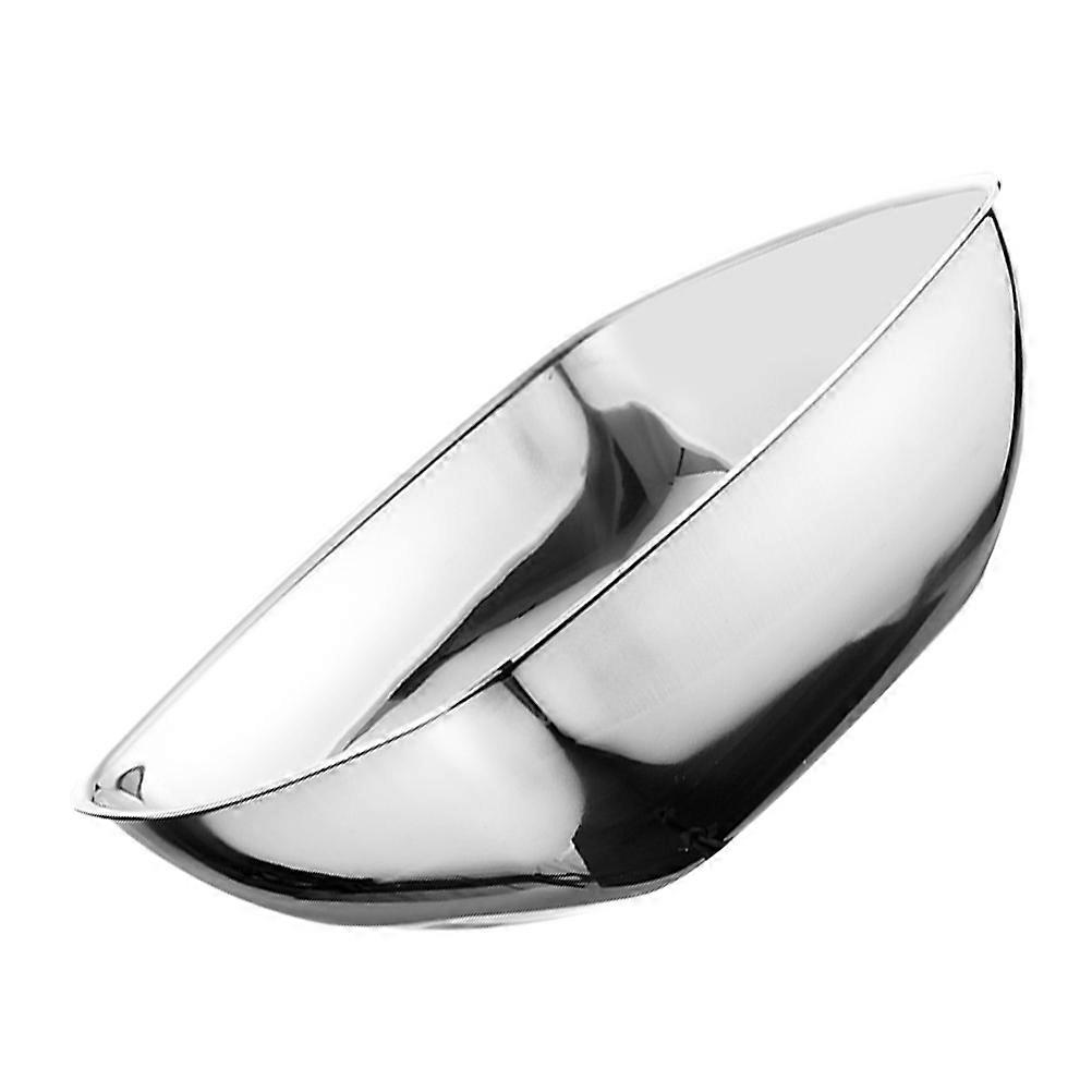 1Pc Healthy Stainless Steel Fruit and Salad Bowl Shatterproof Design