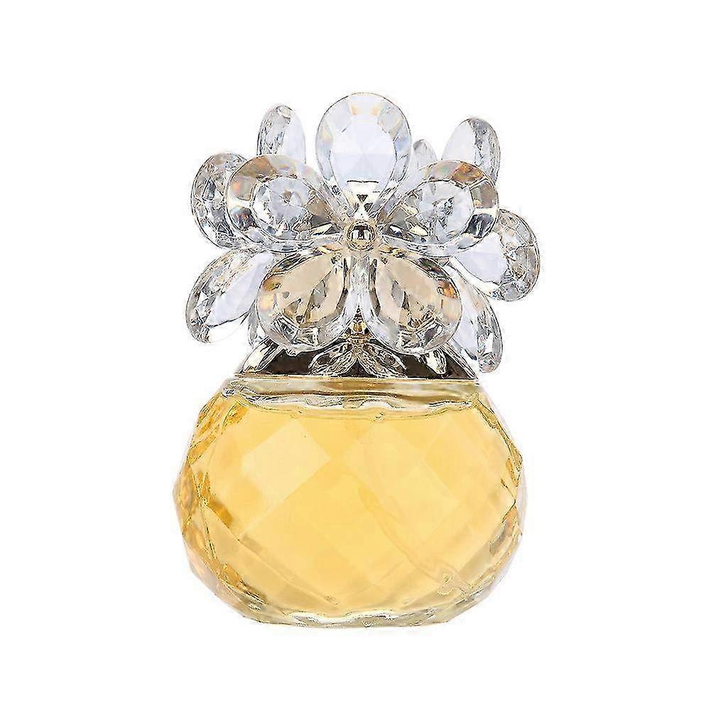 60ml Long-Lasting Women's Perfume - Floral & Woody Fragrance in Elegant Yellow Gold Bottle - Perfect Gift for Her