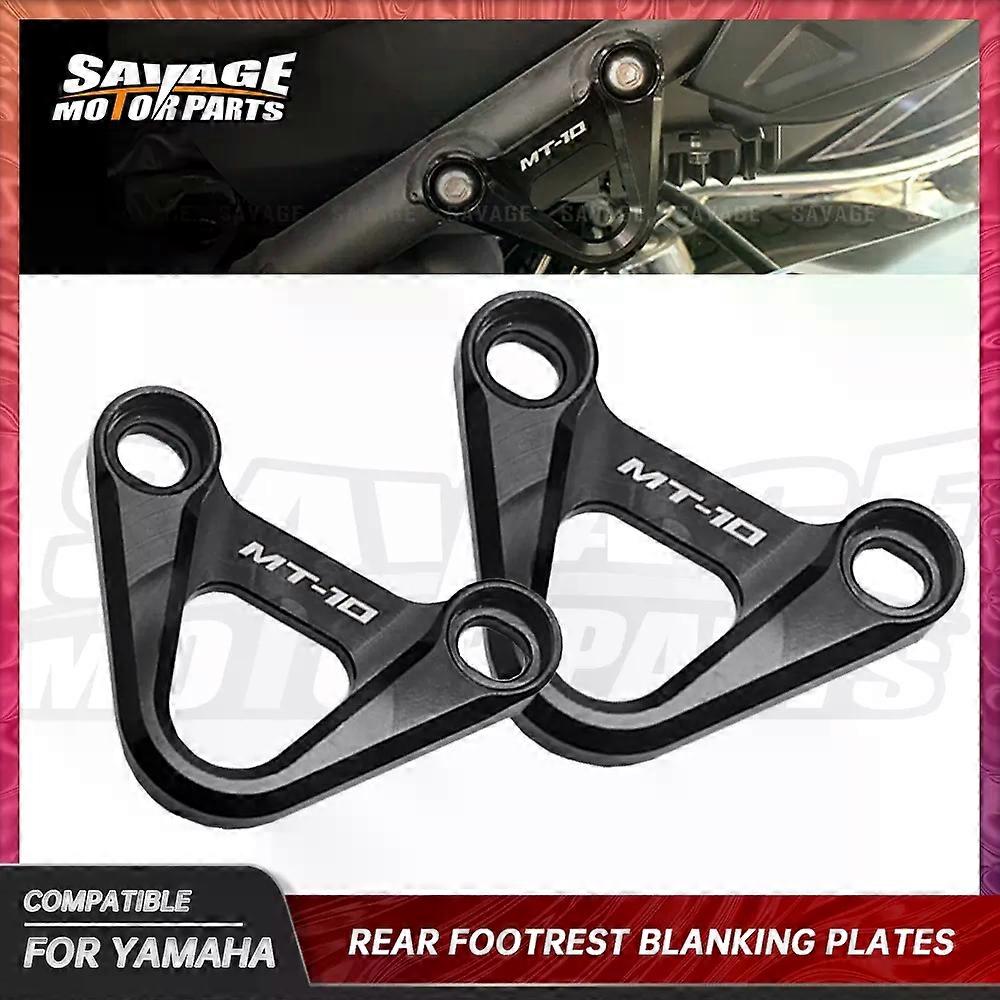 MT10 FZ10 2023 Rear Footrest Blanking Plates Fit For YAMAHA MT10 FZ10 MT FZ 10 20162020 Motorcycle Foot Rest Bracket  Hook