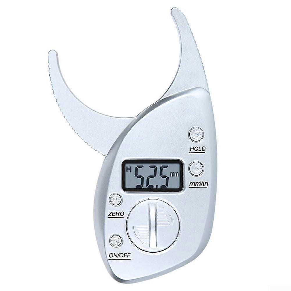 Digital body fat caliper with LCD screen for your fitness journey