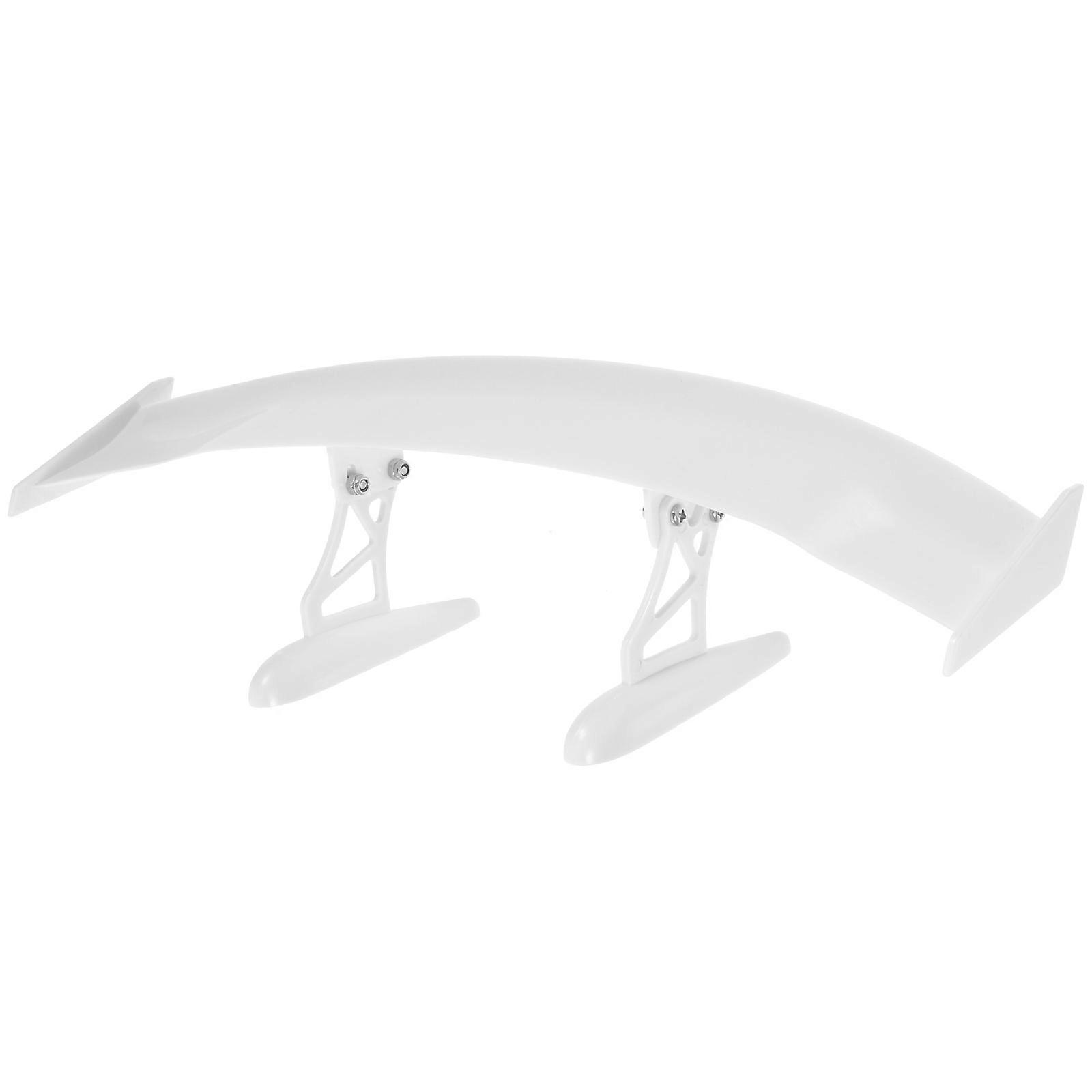 Auto Rear Trim Spoiler General Car Use Adjustable Angle Aerodynamic Enhancement 30cm Long 1Pack