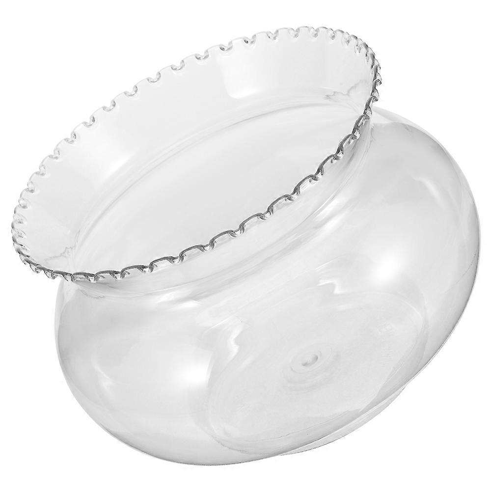 Transparent Plastic Fish Tank for Home Office Use with Smooth Surface and Durable Design 7.0 Inches