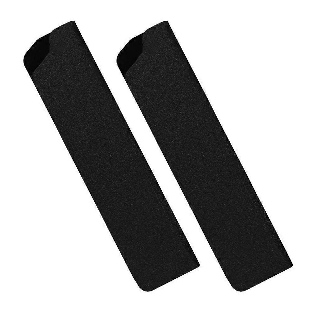 Flocking Covers for Protection Black Compact Size Easy to Carry 2 Pieces