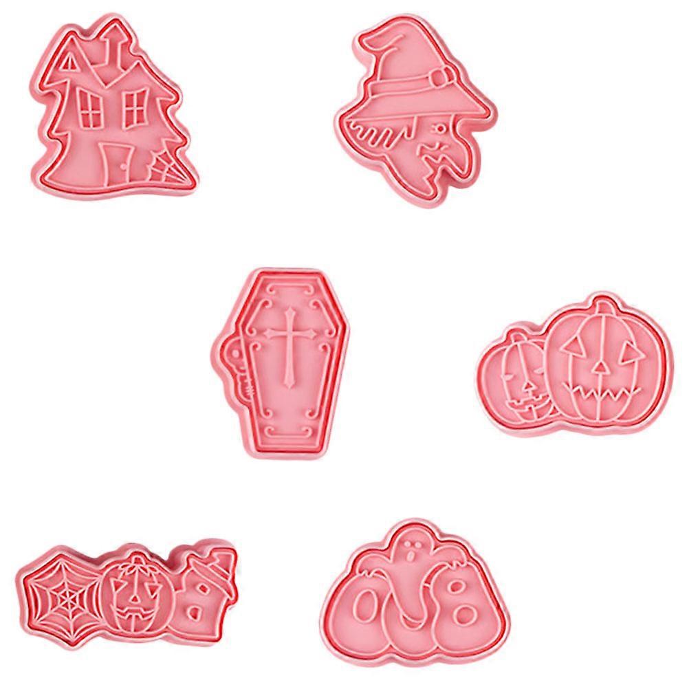 9cm Halloween Baking Molds 6Set Suitable For People Who Enjoy DIY Crafts With Simple Design