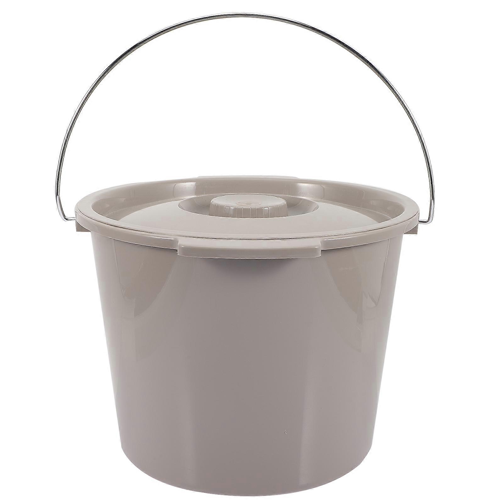 Portable Chamber Pot For Home Use Or Hospital Use Featuring Simple Design 28.5X28.5CM 1Pcs