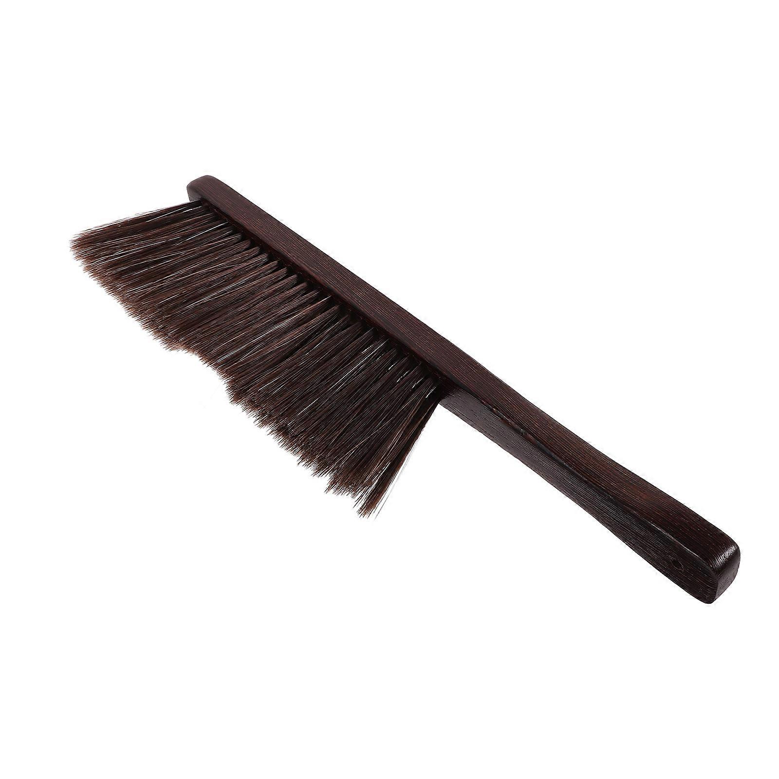 Wooden Cleaning Brush with Long Handle for Dusting Beds, Sofas, and Furniture – Sturdy Bristles Reach Tight Corners and Hard to Access Areas