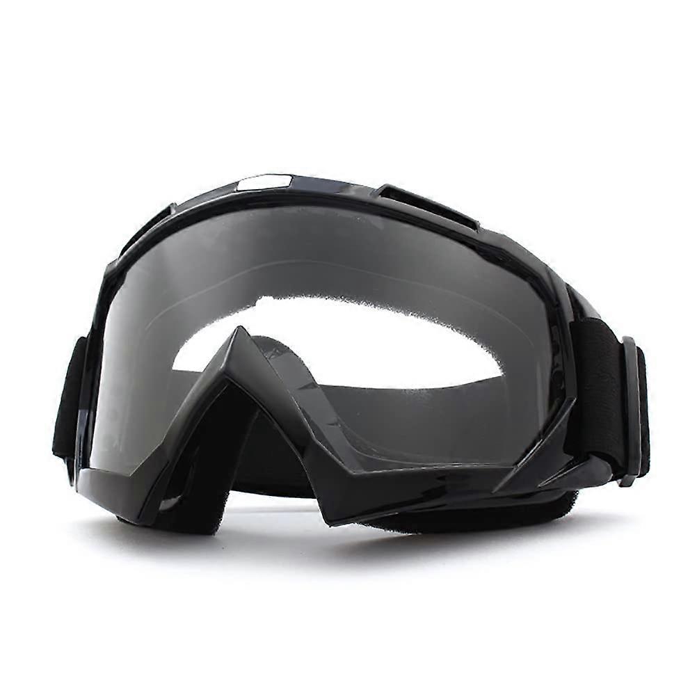 Motorcycle Goggles Motocross Dirt Bike ATV Riding Racing Anti Fog Lens Adjustable Strap Durable Protective Model D
