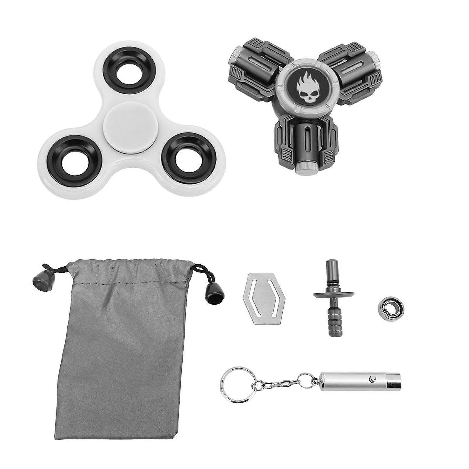 Luminous Fingertip Gyroscope Reduce Pressure Rotating LED Glowing Fingertip Gyroscope Toy