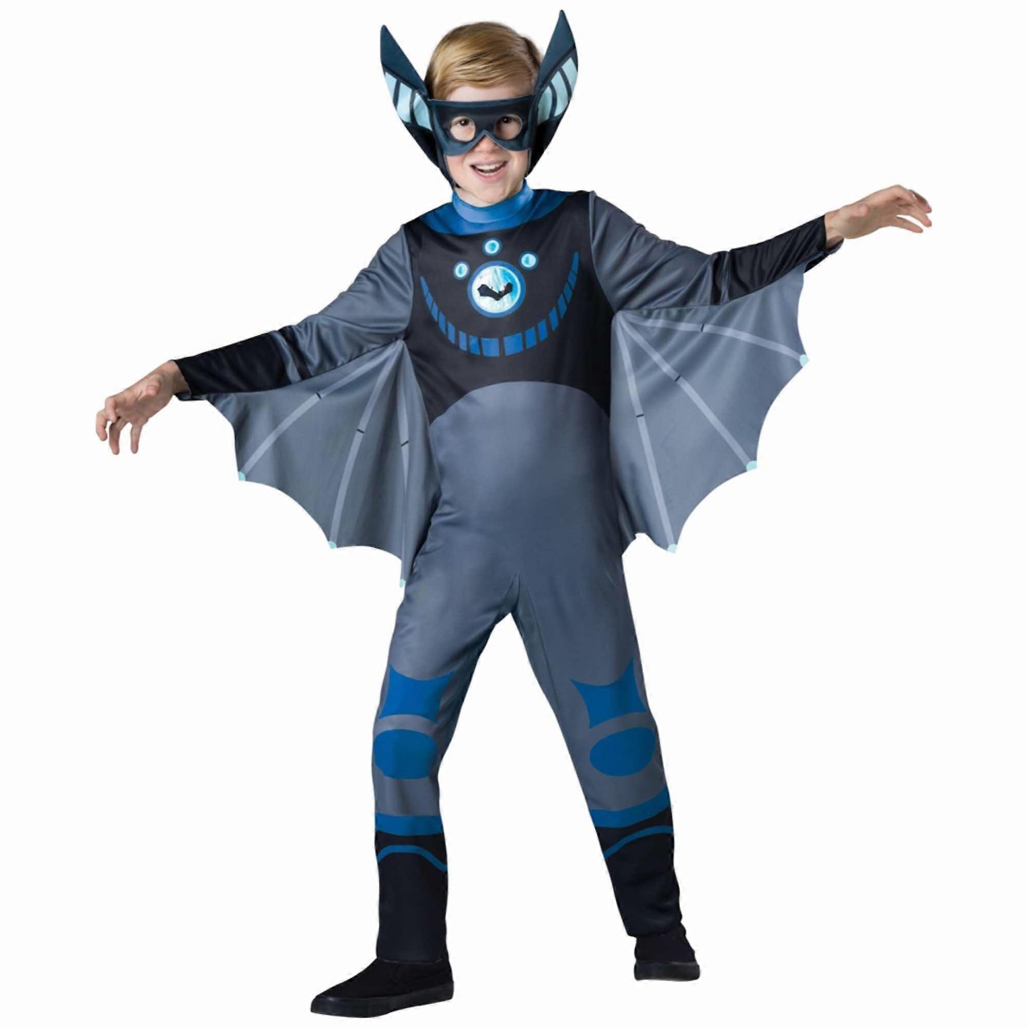 Martin Bat Power Quality Blue Wild Kratts Cartoon Child Toddler Child Boys Costume 4