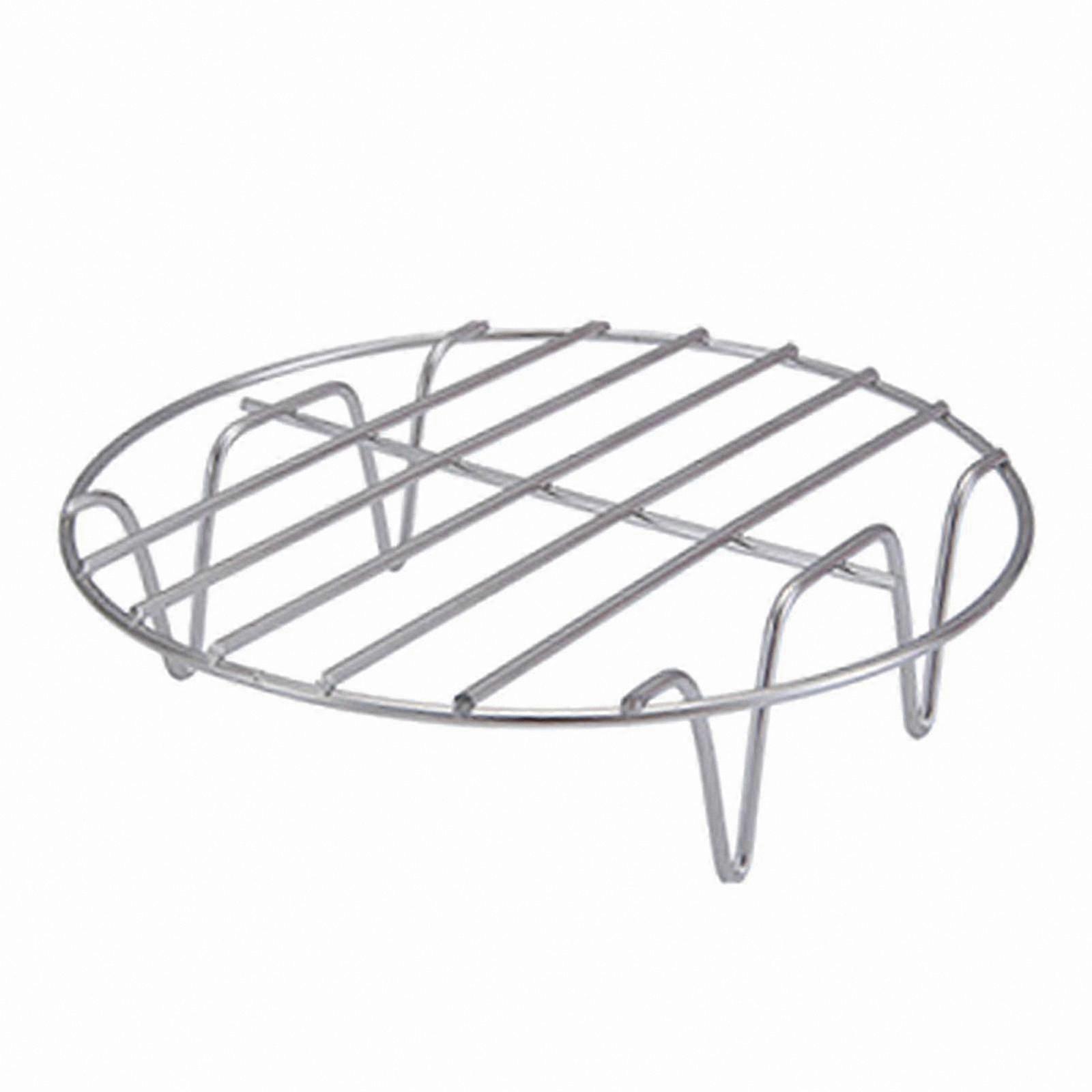 Multi-Layer Stainless Steel Rack for Air Fryers, Steaming and Cooking Accessory, Durable and Versatile Kitchen Tool