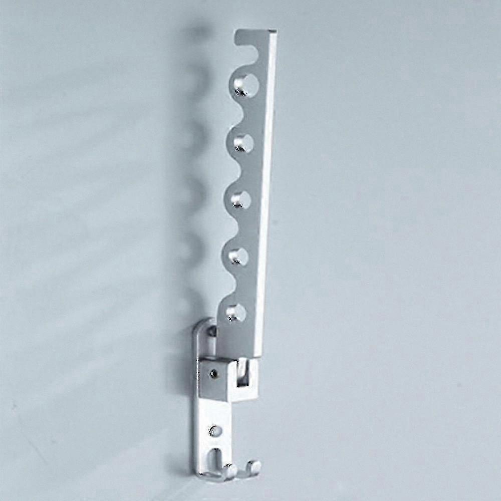 Wall-Mounted Folding Stainless Steel Clothes Dryer Rack - Durable and Space-Saving Solution