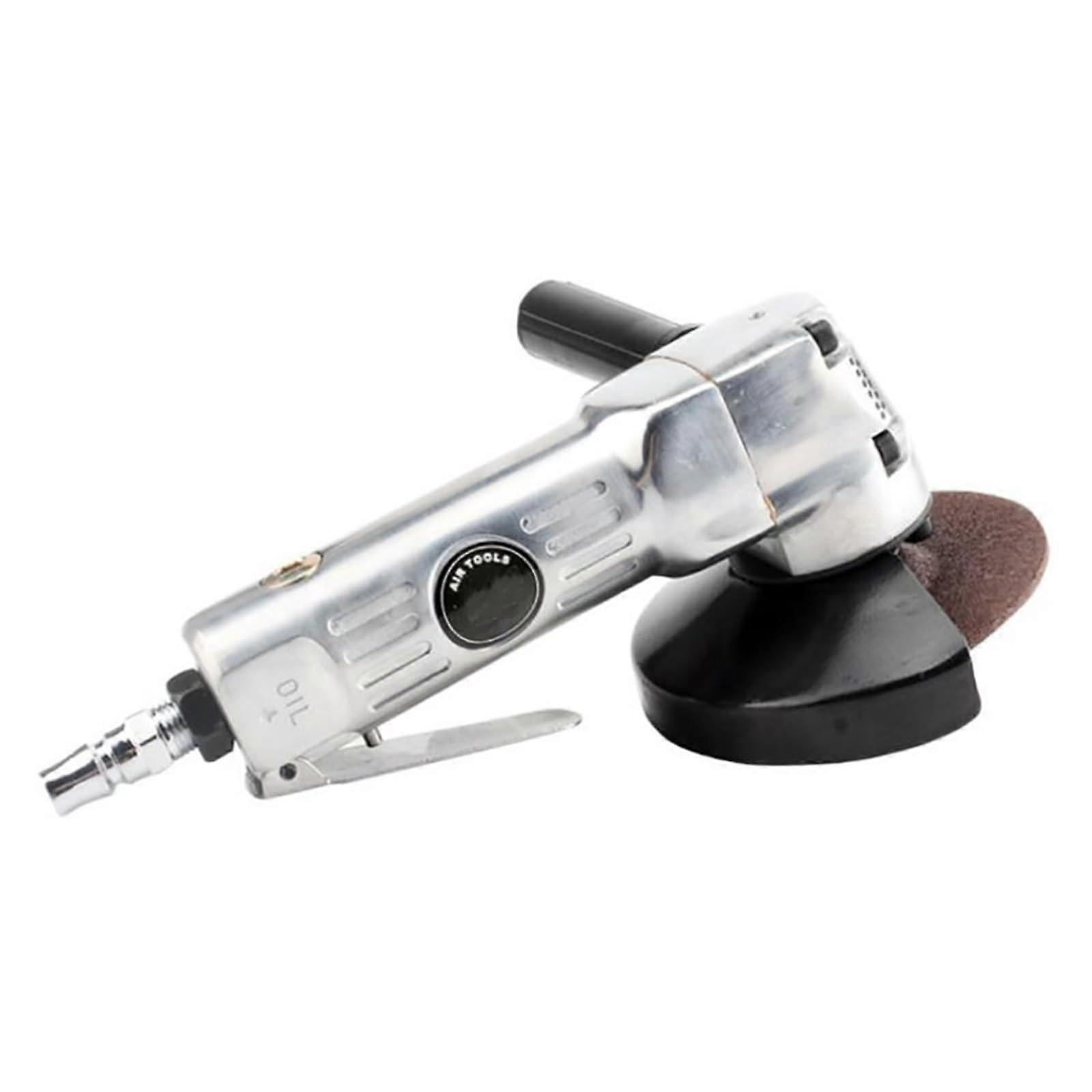 4" Pneumatic Angle Grinder, Polishing Tool with 5-10 mm Air Inlet, 6 CFM, 0.8 MPa, 10000 RPM, High Safety Performance