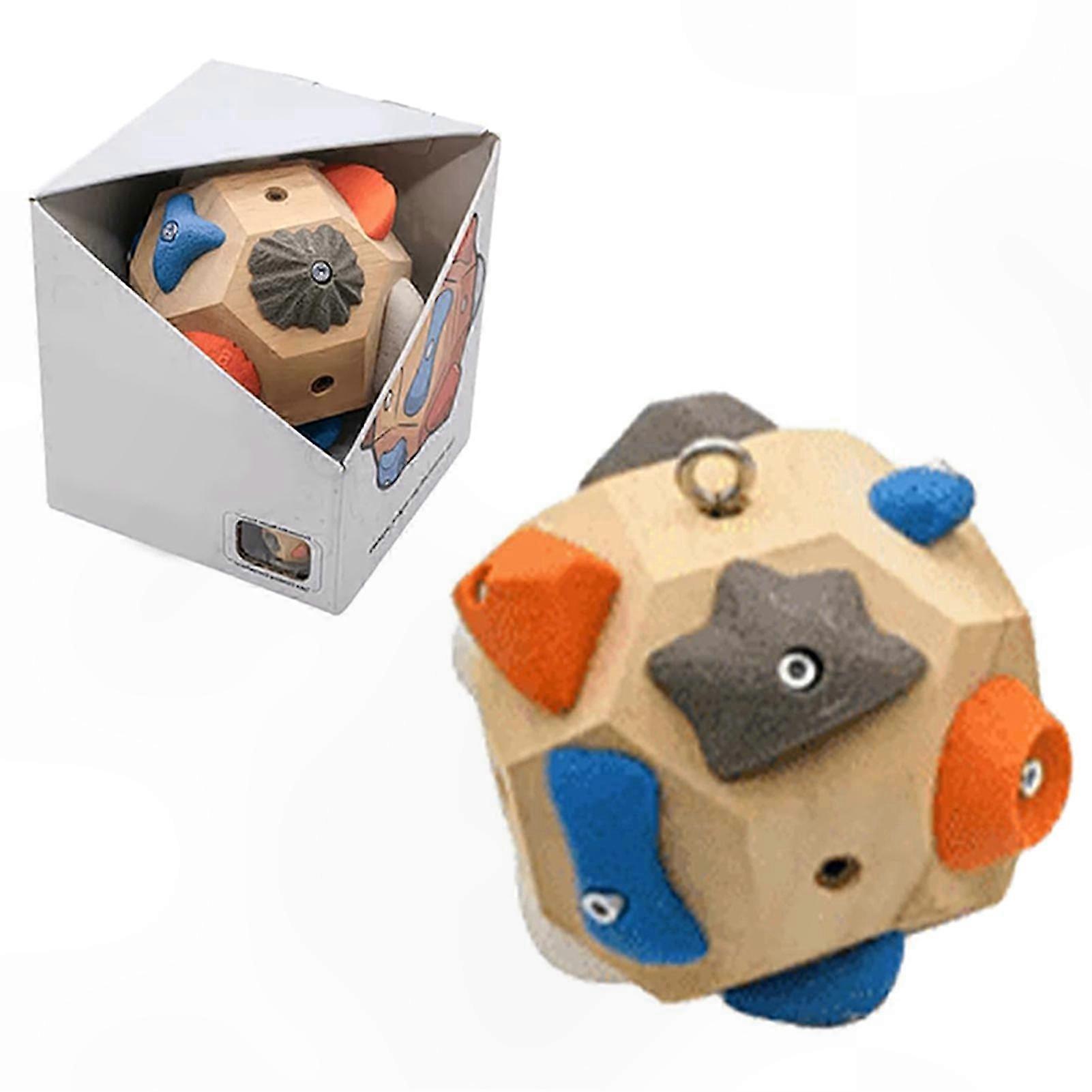 Climbing Finger Strength Trainer with Handcrafted Boulders for Grip Enhancement and Versatile Use