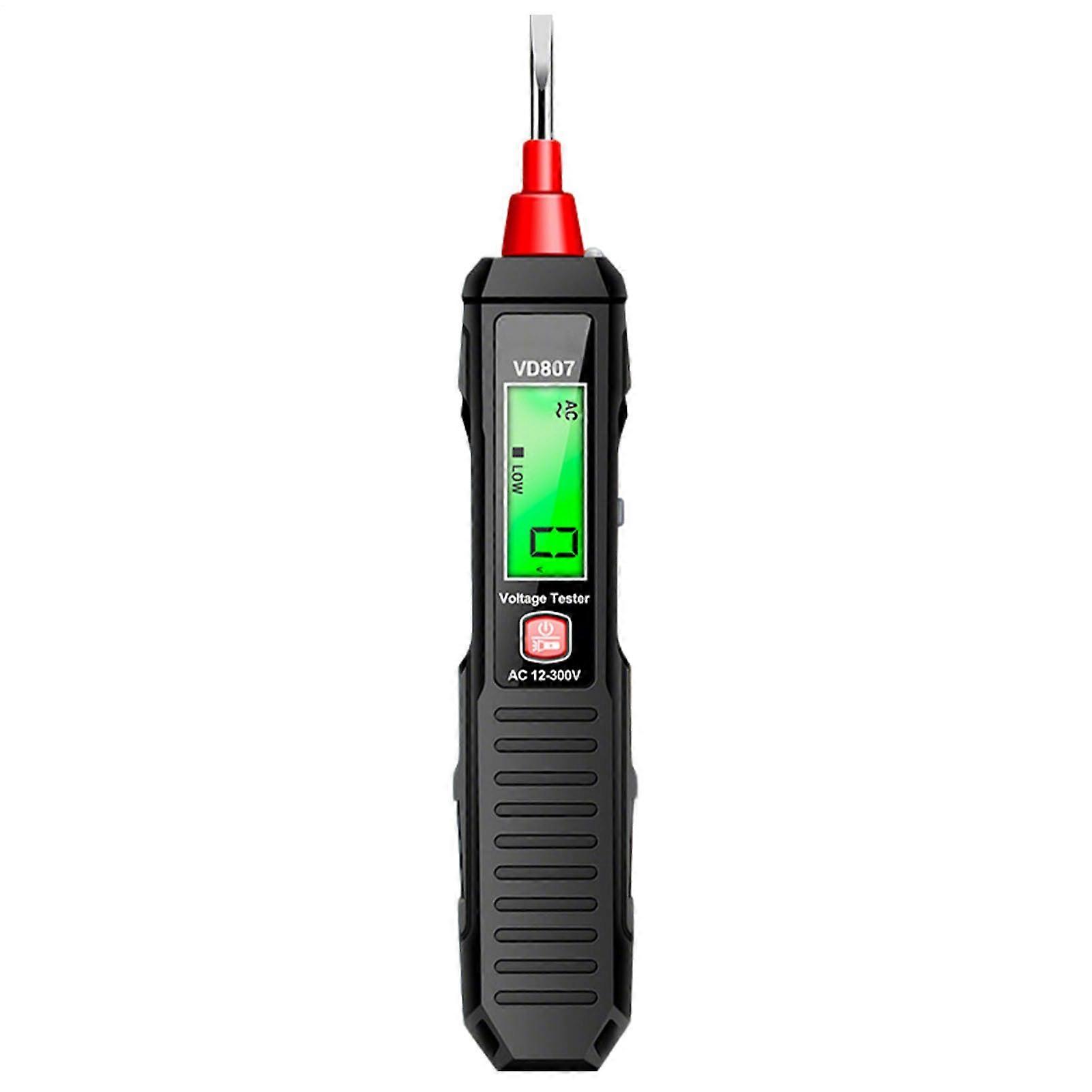 Voltage Meter Tester, Digital Display Voltage and Circuit Tester Pen, 12-300V AC, For Automotive and Home