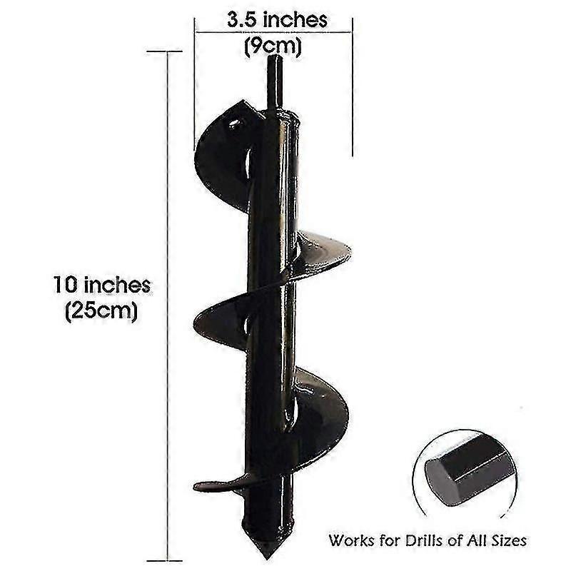 Power Planter Drill Bit  8cm x 30cm Hole Digger