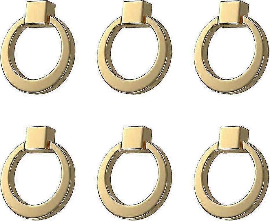 6 Pcs Zinc Alloy Cabinet Door Drawer Knobs Cupboard Closet Door knobs Pull knobs