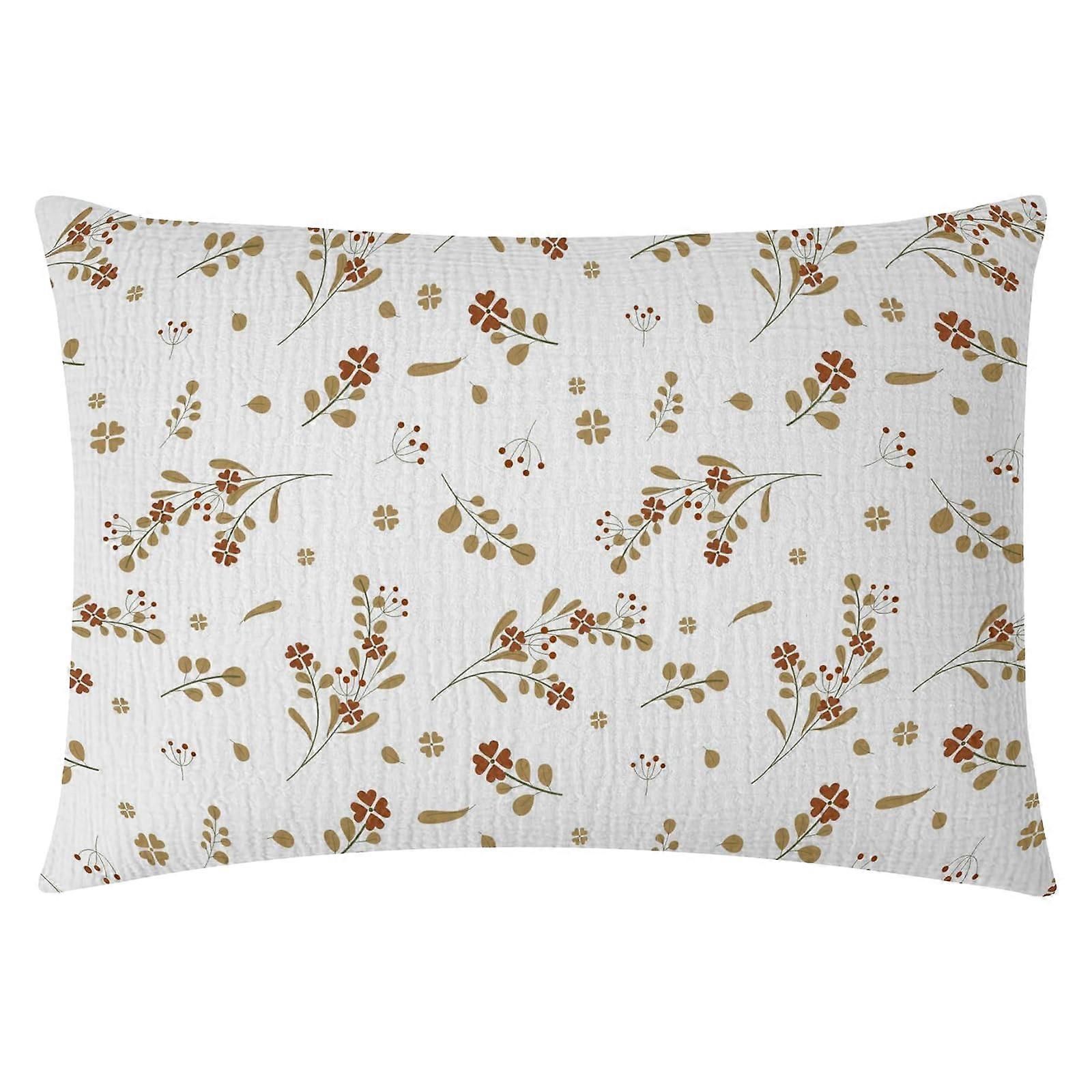 Small Pillows for Sleeping, 11"x7" Mini Soft Gauze Cushion with Pillowcase, Multi-Use for Adults, Kids, Cats, Dogs, Office Support