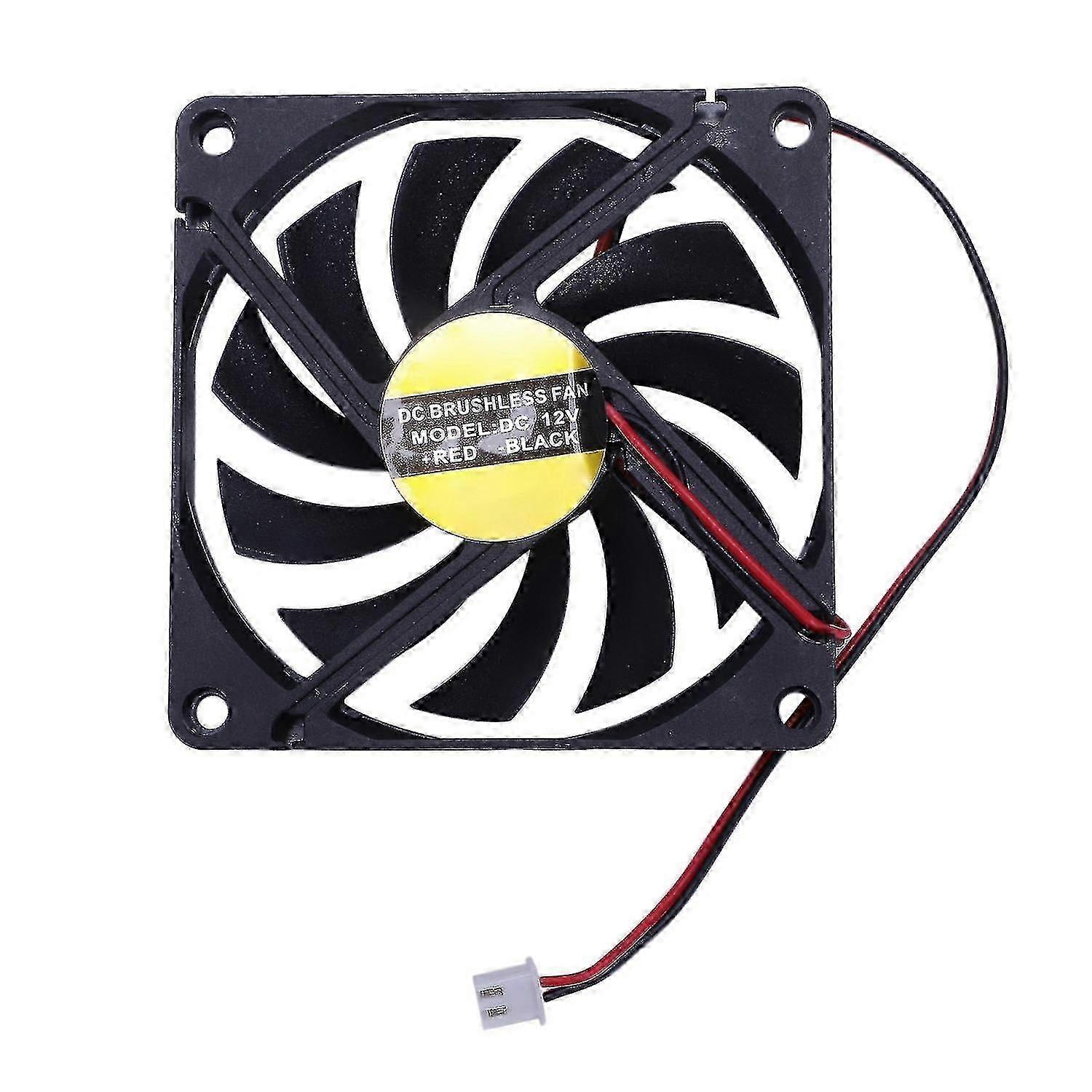 80mm DC 12V 2-Pin CPU-Kühler für Computer-Desktop-Gehäuse - Haoyi Brand Fan