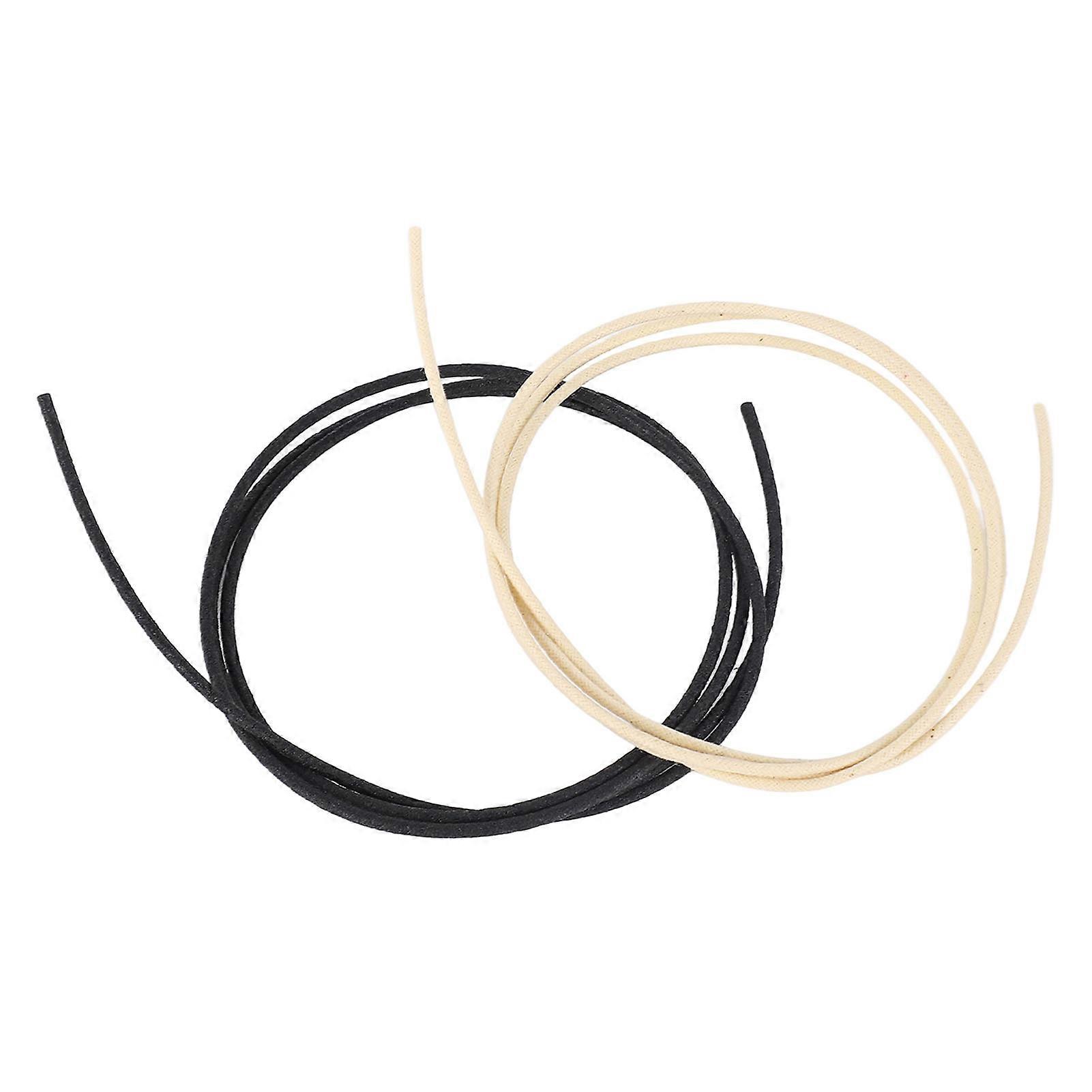 2 Pcs Single Core Copper Guitar Pickup Wire 100% Insulated Cable