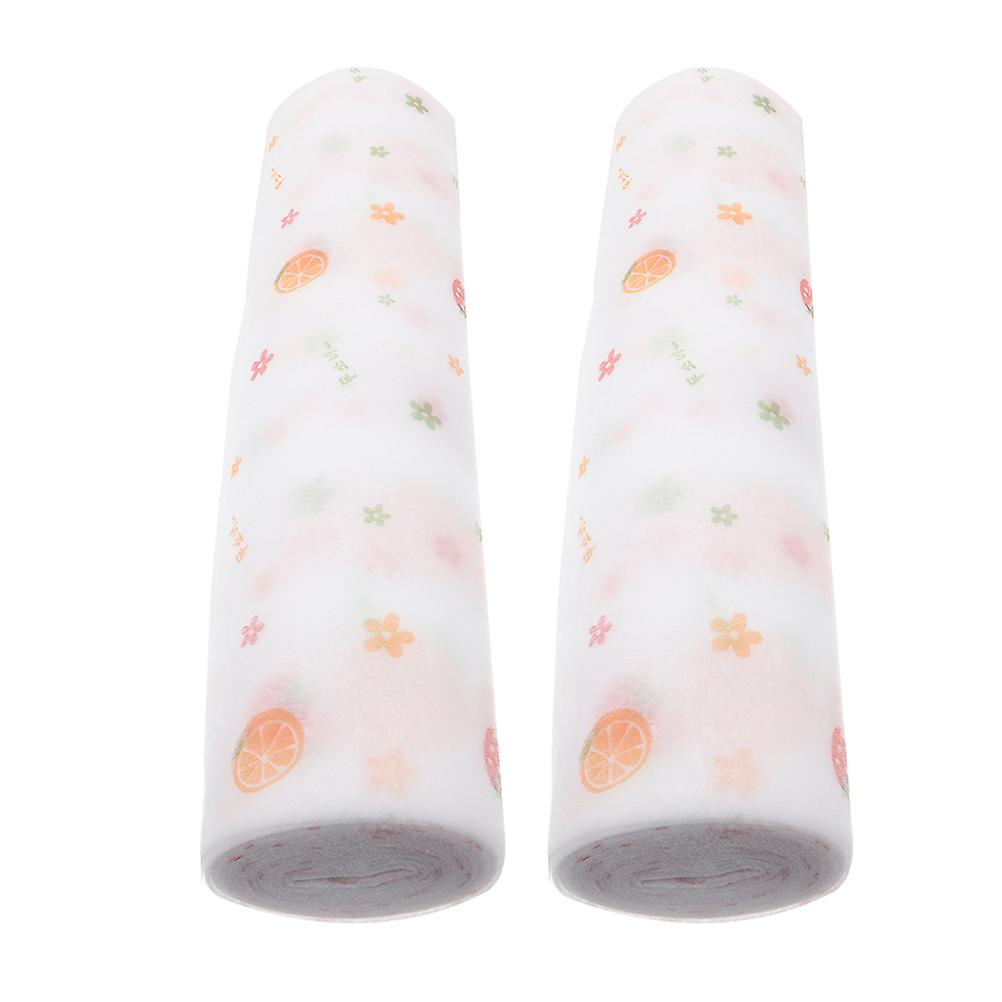 Range Hood Oil Absorbing Paper for Kitchen Use 2Pcs Disposable Grease Filter