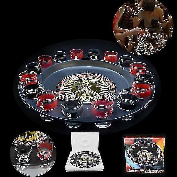 Drinking Games Roulette Set Russian Roulette Wine Set Roulette Spin Game