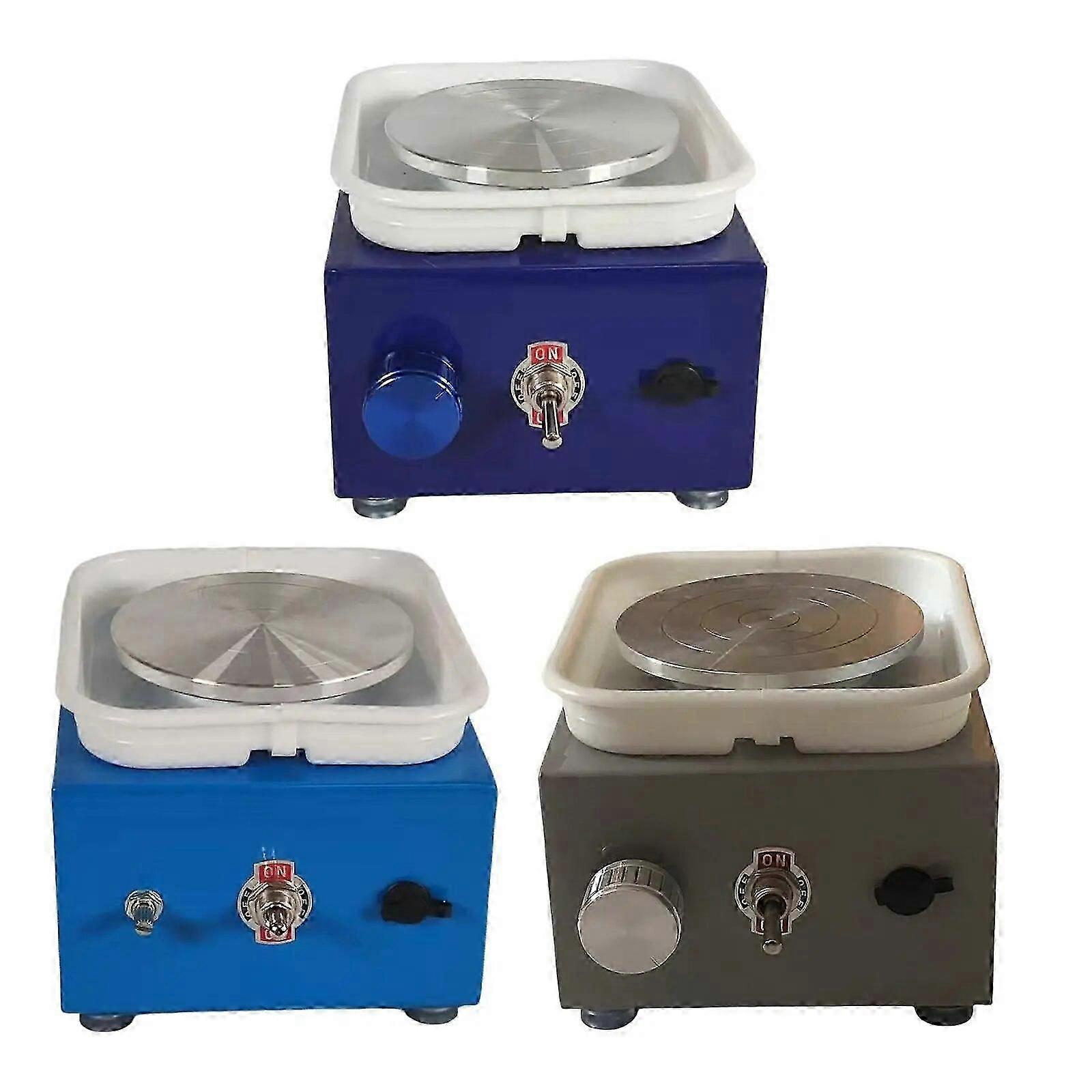 electric Pottery wheel DIY Sculpting Turntable Tray Ceramic Tool Clay Forming Machine for Adults Kids Home Use