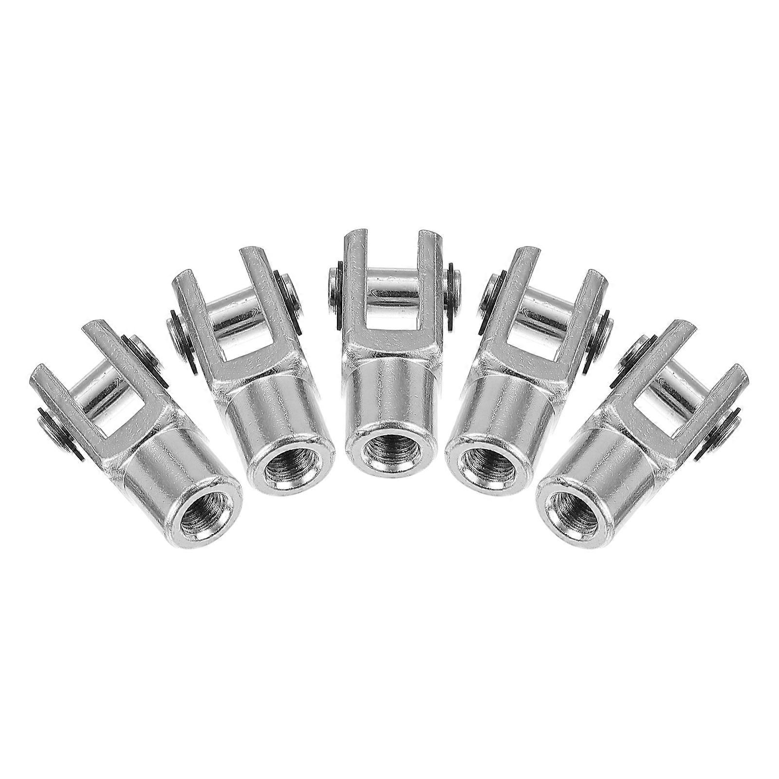 Y Type Connector 5Pcs Thread Push in Joint for Industrial Quick Fittings