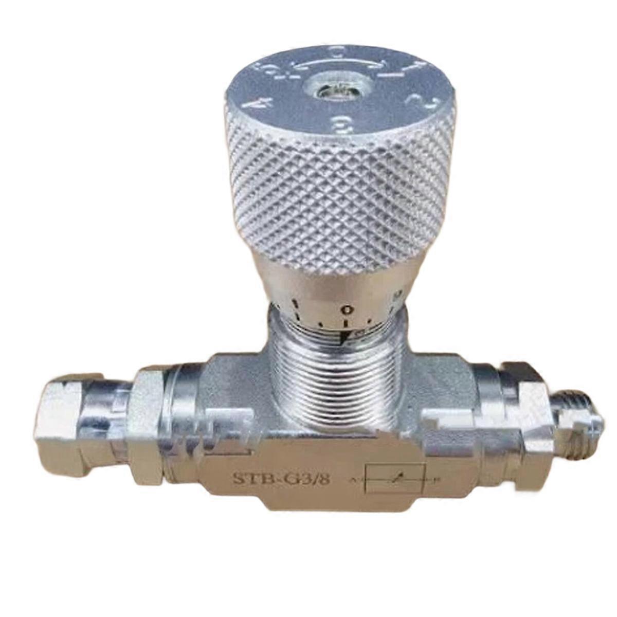 Flow Control Bidirectional Hydraulic Restrictor Valve STB-G3/8 with L08 Connector 1PCS