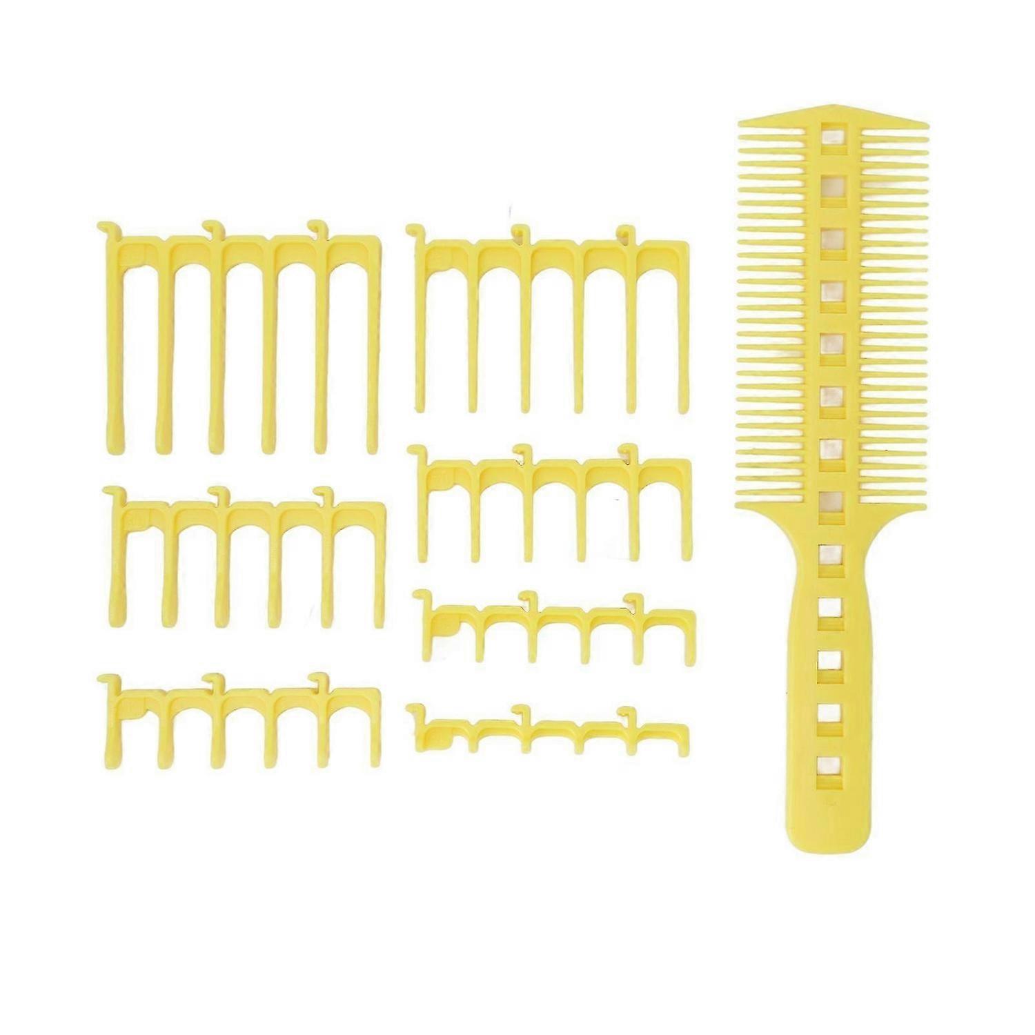 2025 Latest Model Barber Double Sided Guide Comb Multi Cutting Length Ergonomi...