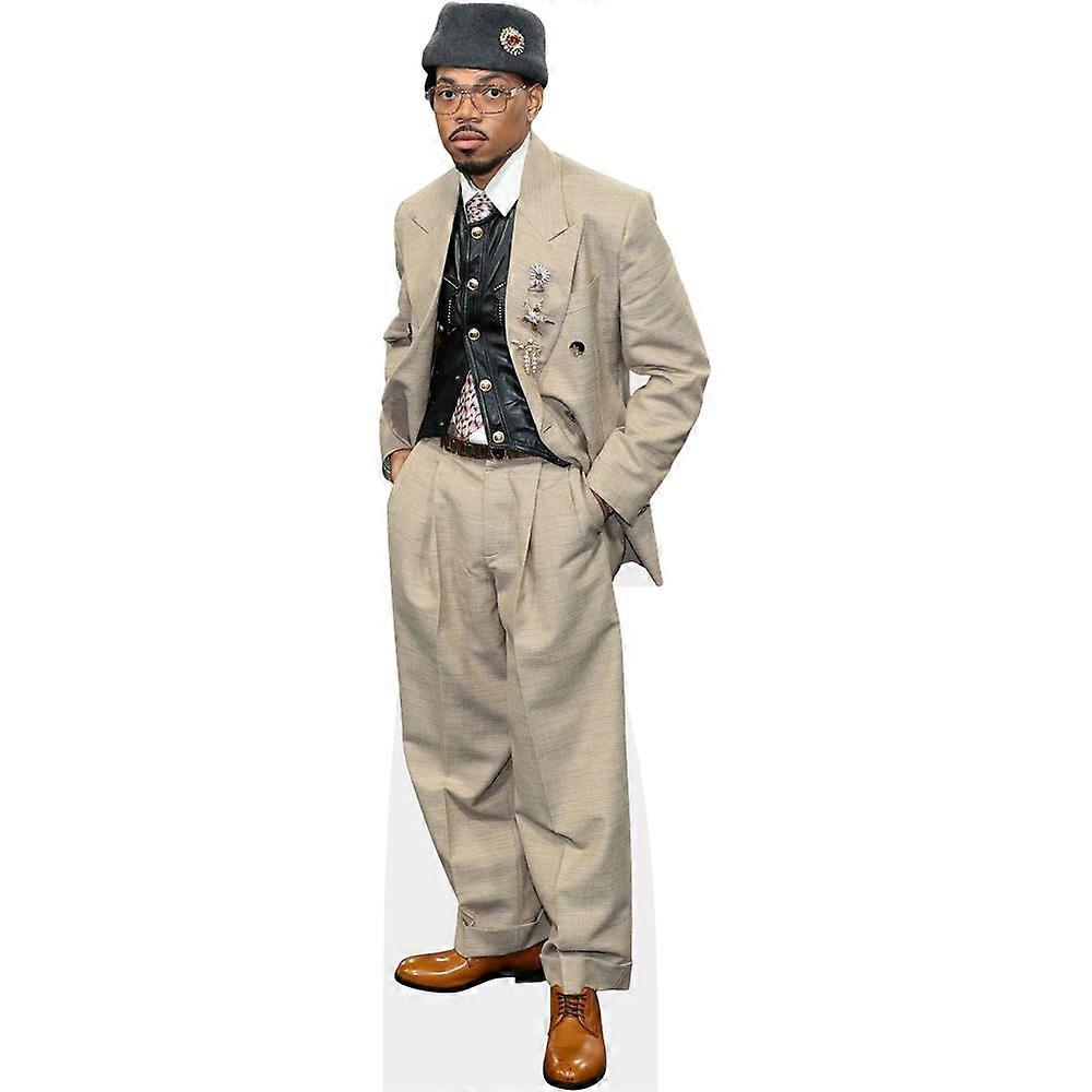 Chance the Rapper (Suit) Cardboard Cutout (lifesize OR mini size). Standee. Stand Up.