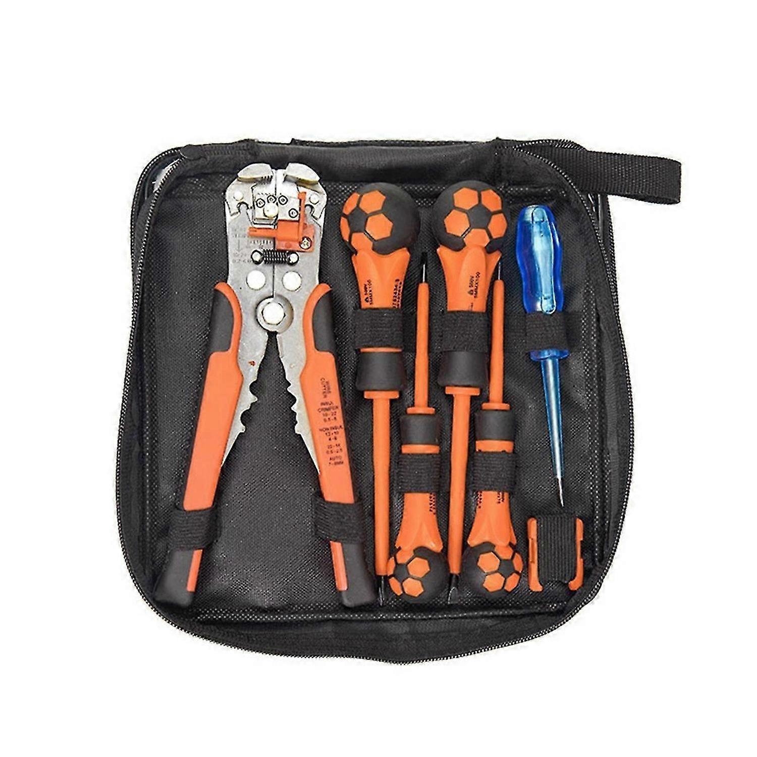 Insulating Electrician Wire Stripper Screwdriver Combination Set