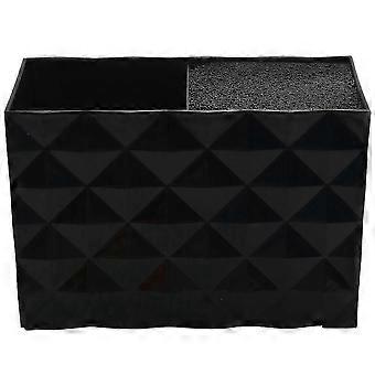 Black Professional Salon Shear Holder suitable for Stylist Scissors Rack Holder Case Hair Clips Storage Box