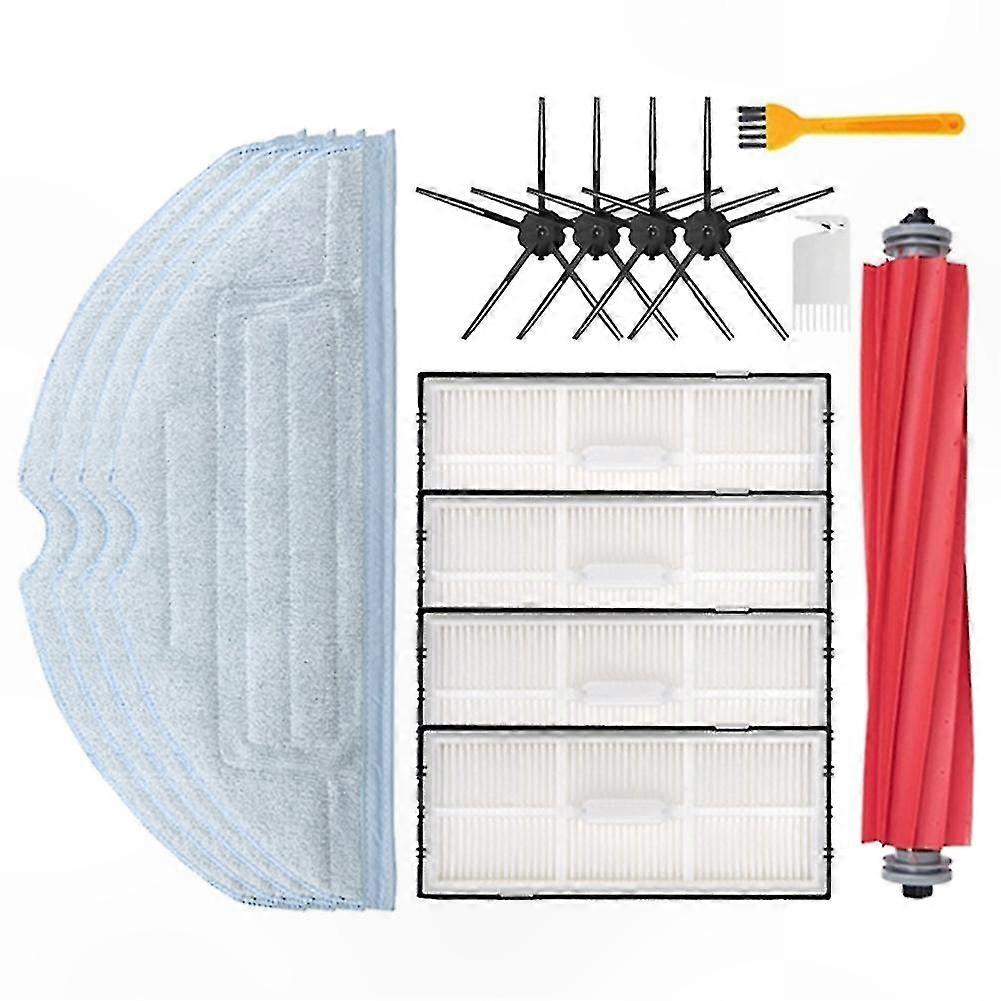 Replacement Mop Cloth with HEPA Filter and Side Brush for Roborock S7 Series / T7s Plus Models