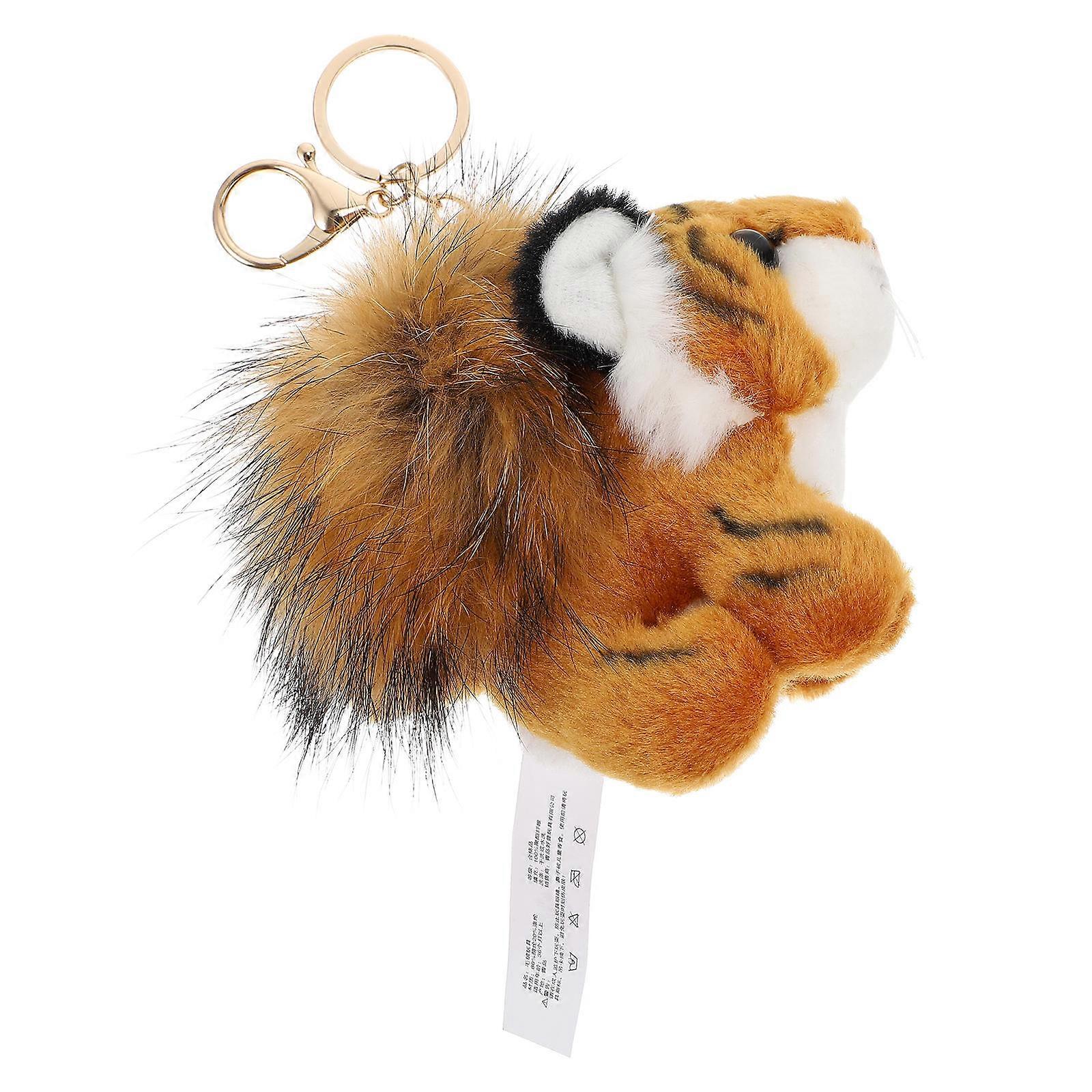 Tiger Keychain Hanging Decor 1Pcs Small DIY Pendant Accessory