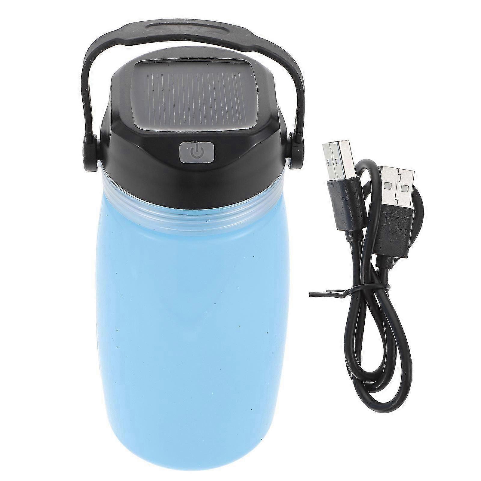 Compact USB Rechargeable Kettle with Tent Light for Nature Lovers
