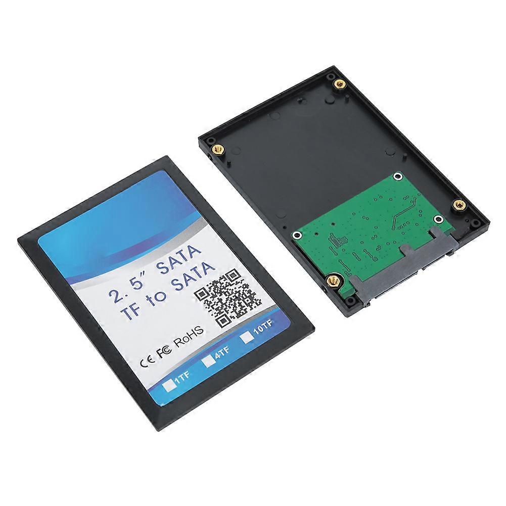 TF/SDHC/SDXC/MMC Card to SATA 2.5" HDD Box with FT1307 Chip