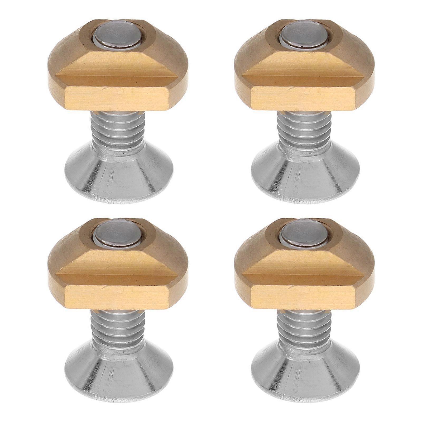 4pcs Stainless Steel T Nuts Mounting Nuts Sliding T Nut Set For Surfing Accessories Attachment