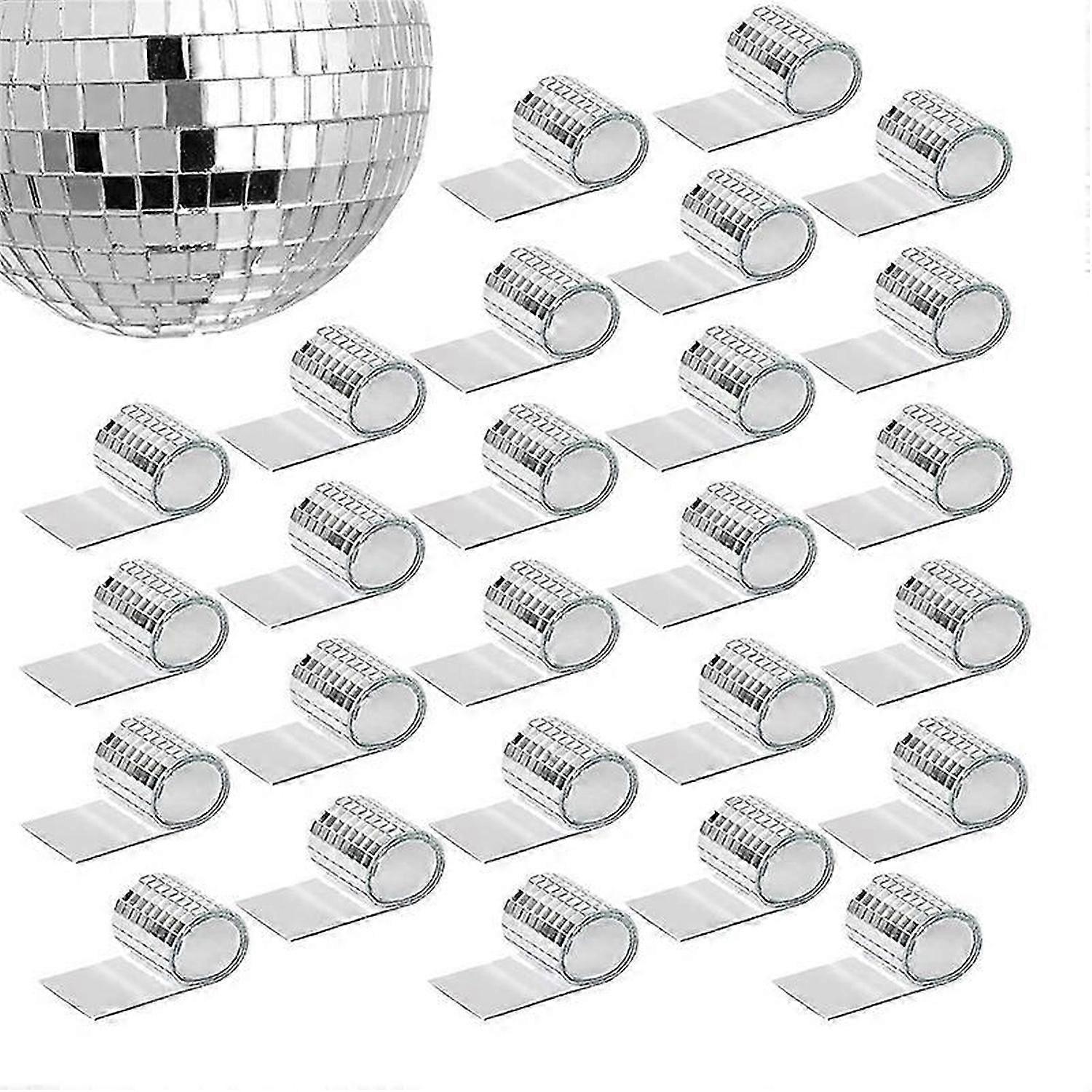 26 PCS Mirror Mosaic Tiles Self Adhesive for DIY Craft