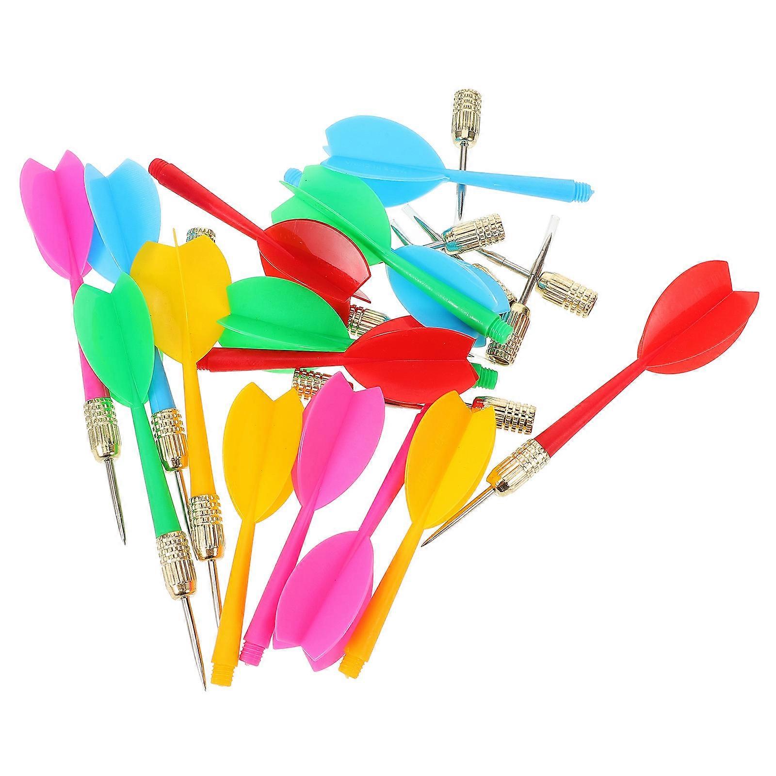 Colorful Darts Set 15Pack For Adults Outdoor Recreation 11.50X3.00X3.00cm Target Practice Enhancing Hand-Eye Coordination
