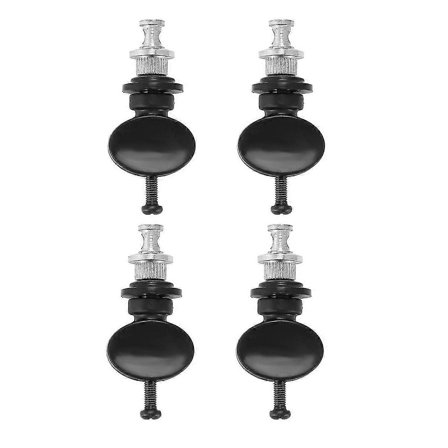 4 Tuning Pegs Pin for Ukulele and Other Various Instruments--Black