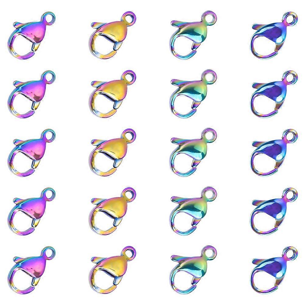 Craft Making Accessories 20Pcs Lobster Clips For Jewelry Components With Strong Holding Strength In Lightweight Multi Design